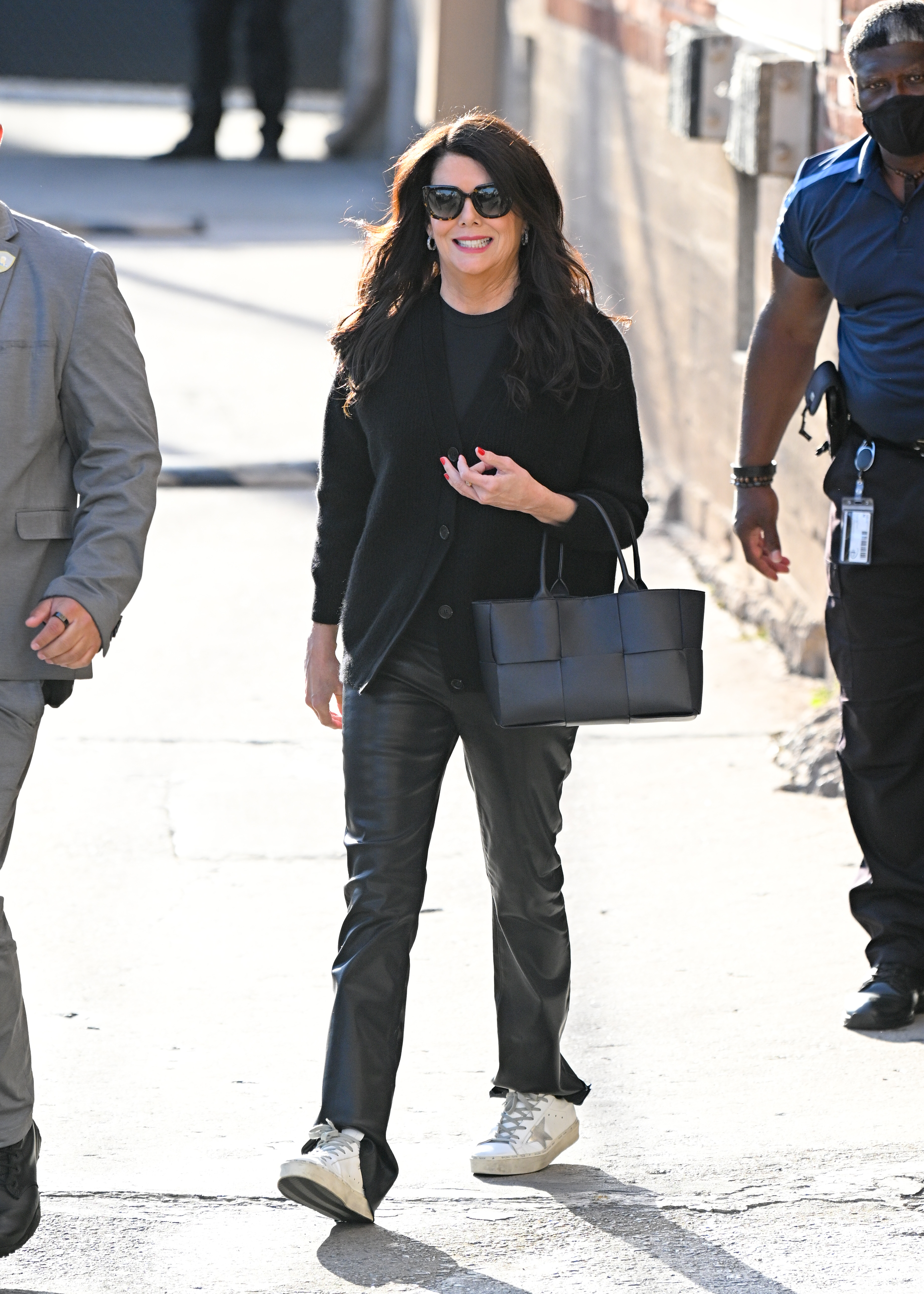 Lauren Graham is seen on March 19, 2025 in Los Angeles, California.