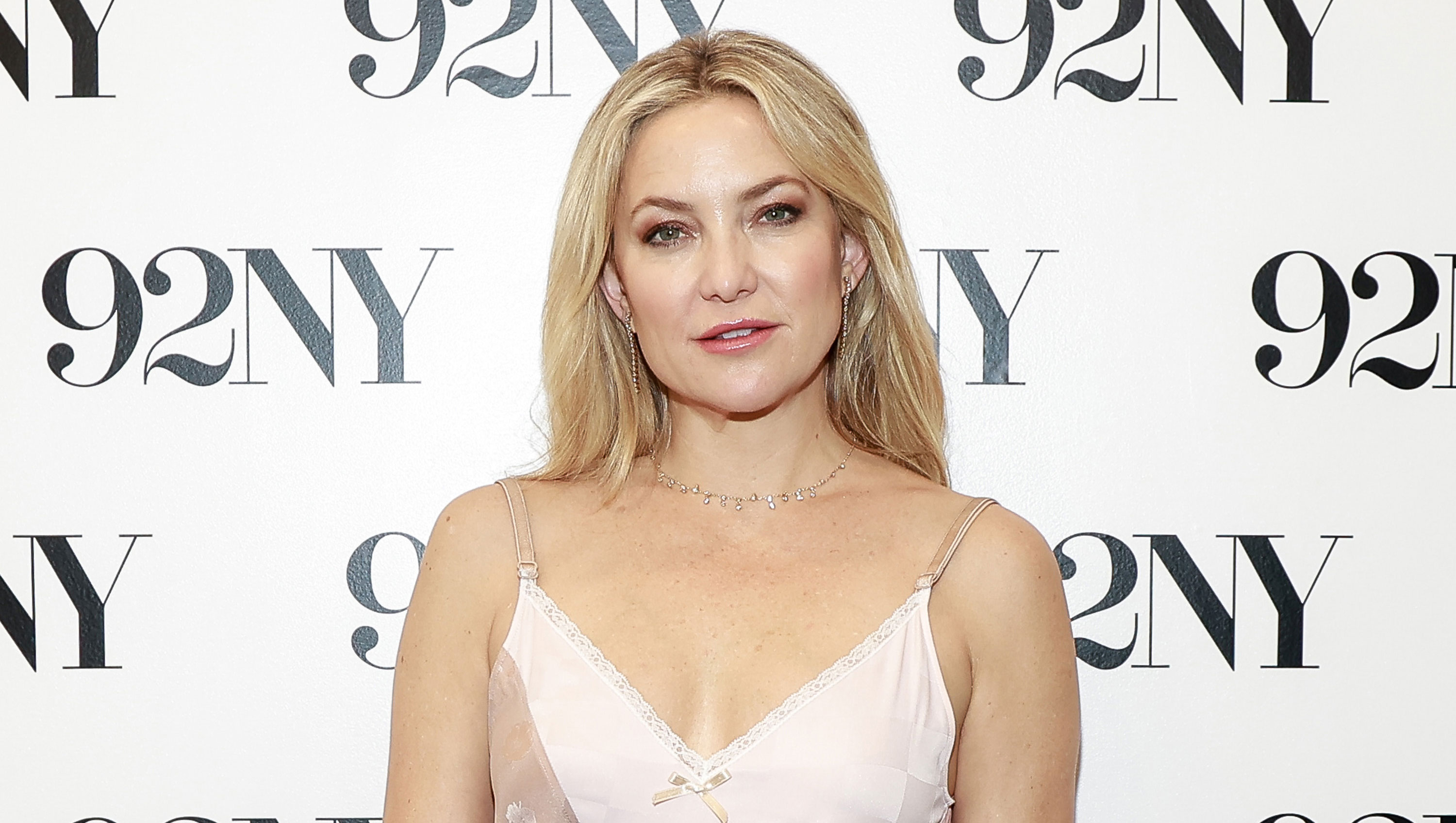 NEW YORK, NEW YORK - MARCH 05: Kate Hudson attends Netflix's "Running Point" Mindy Kaling and Kate Hudson In Conversation With Versha Sharma at 92NY on March 05, 2025 in New York City. (Photo by Jason Mendez/Getty Images)