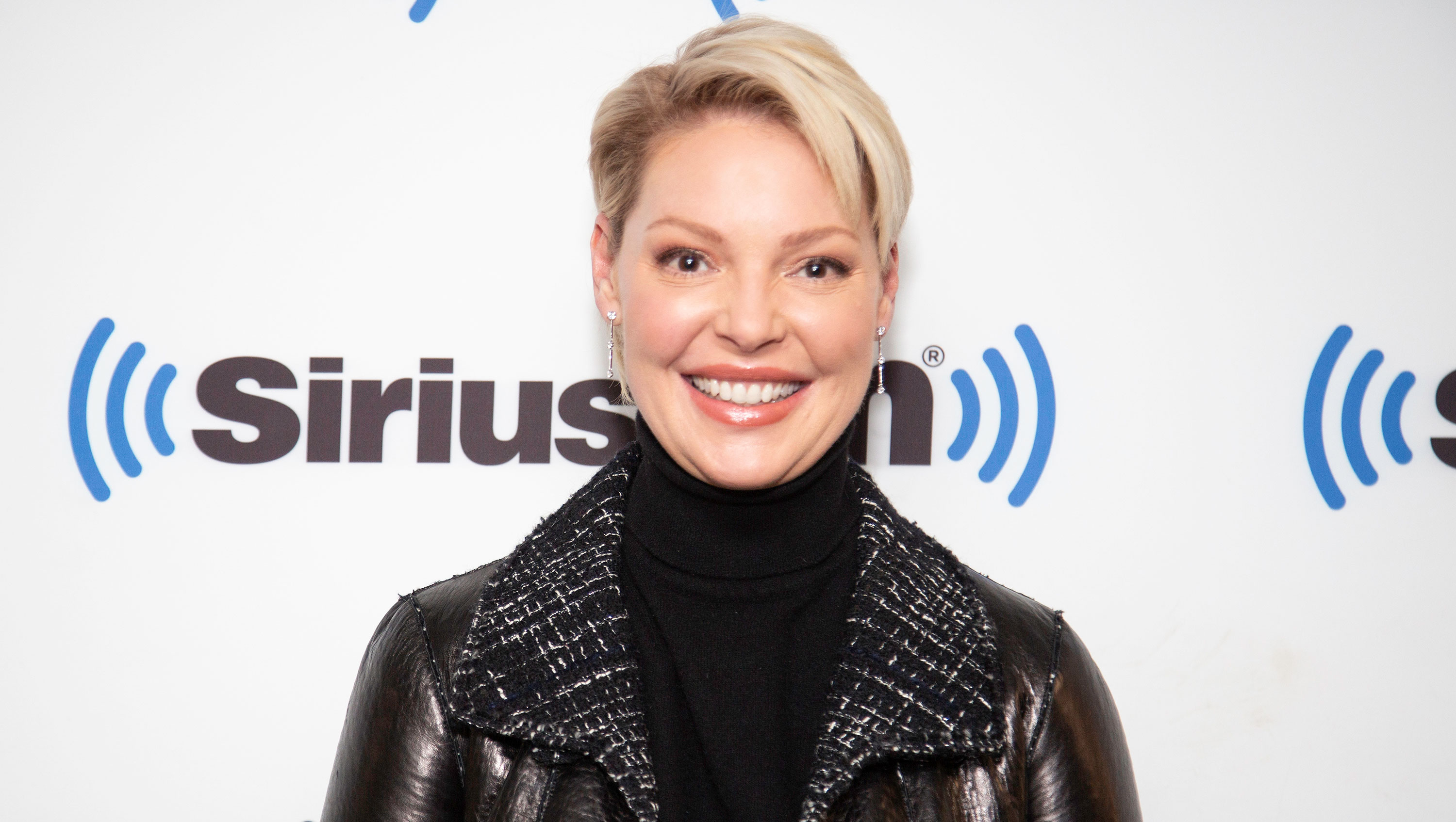 NEW YORK, NEW YORK - NOVEMBER 30: Katherine Heigl visits SiriusXM Studios on November 30, 2022 in New York City. (Photo by Santiago Felipe/Getty Images)