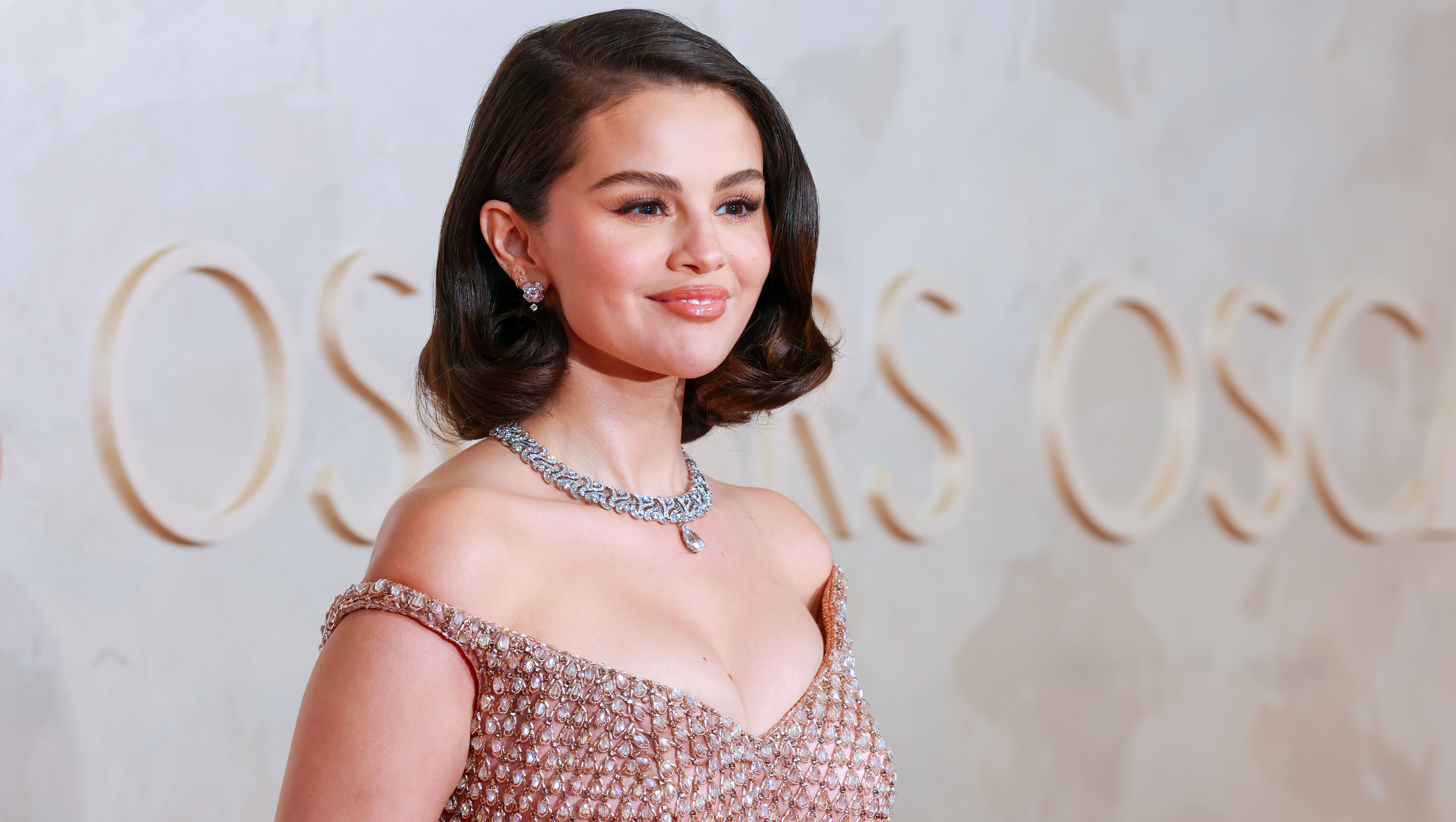 HOLLYWOOD, CALIFORNIA - MARCH 02: Selena Gomez attends the 96th Annual Academy Awards at Dolby Theatre on March 02, 2025 in Hollywood, California. (Photo by Frazer Harrison/WireImage)