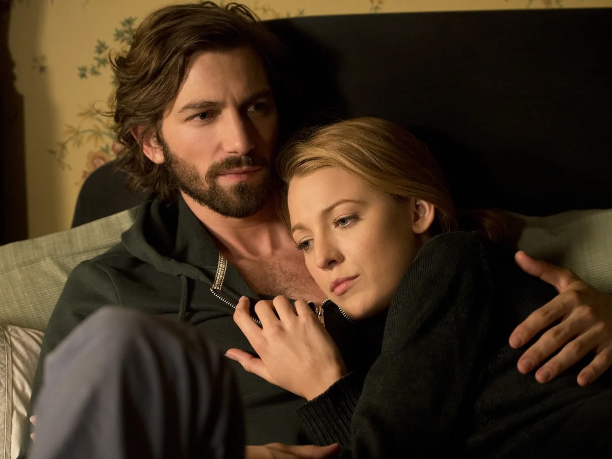 Blake Lively and Michiel Huisman embrace in 'The Age of Adaline.'