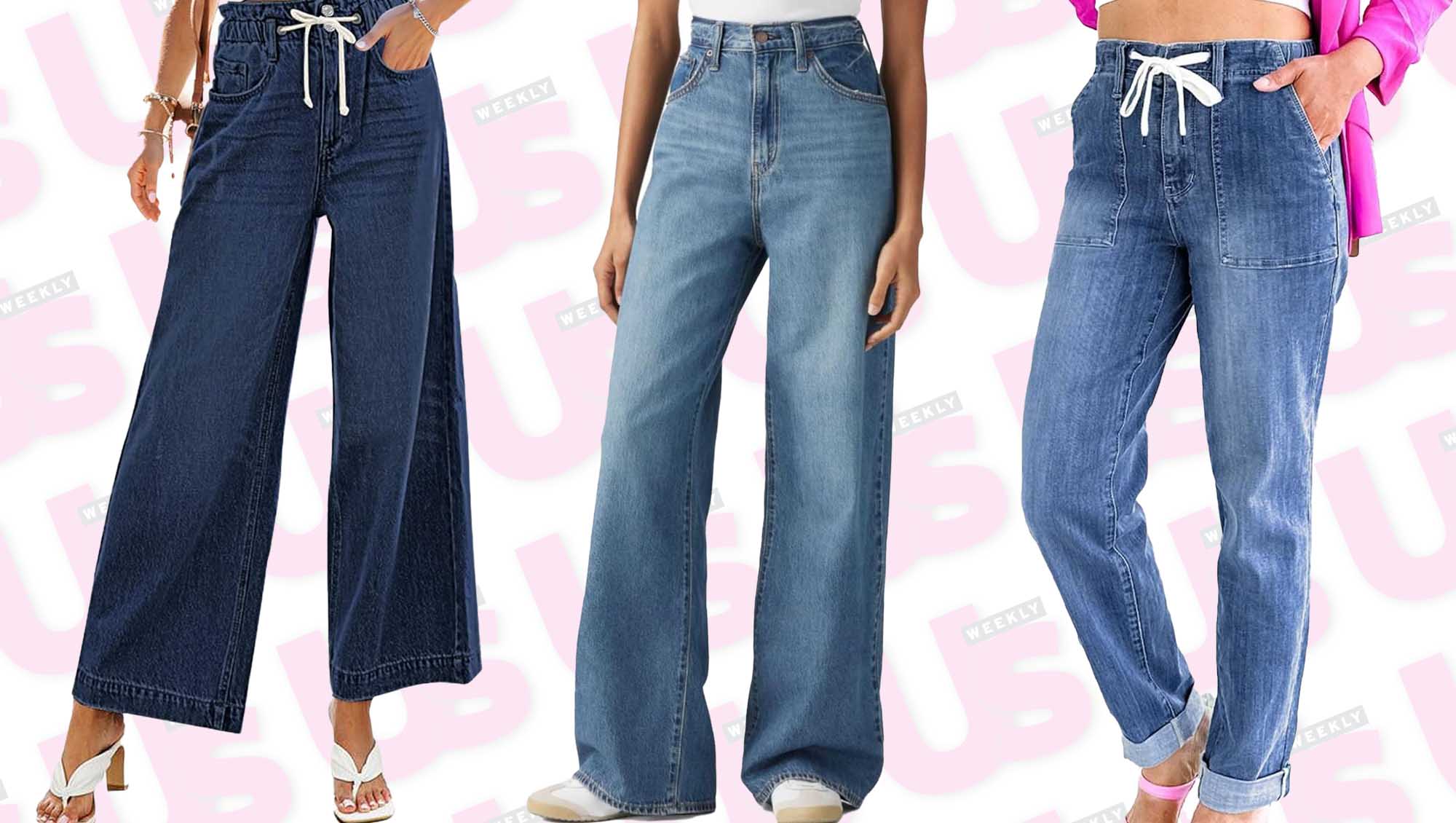 Cinch Waist Jeans