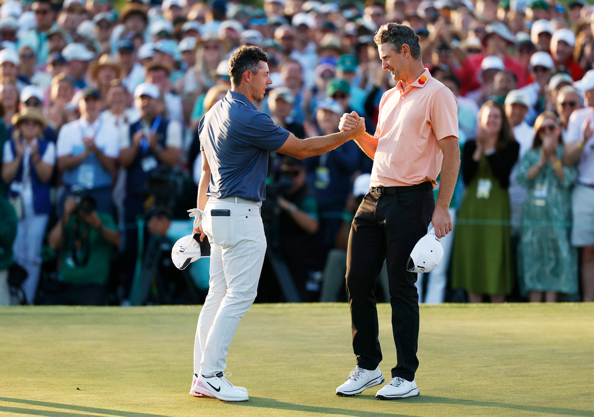 Justin Rose on What He Told Rory McIlroy After Masters Win