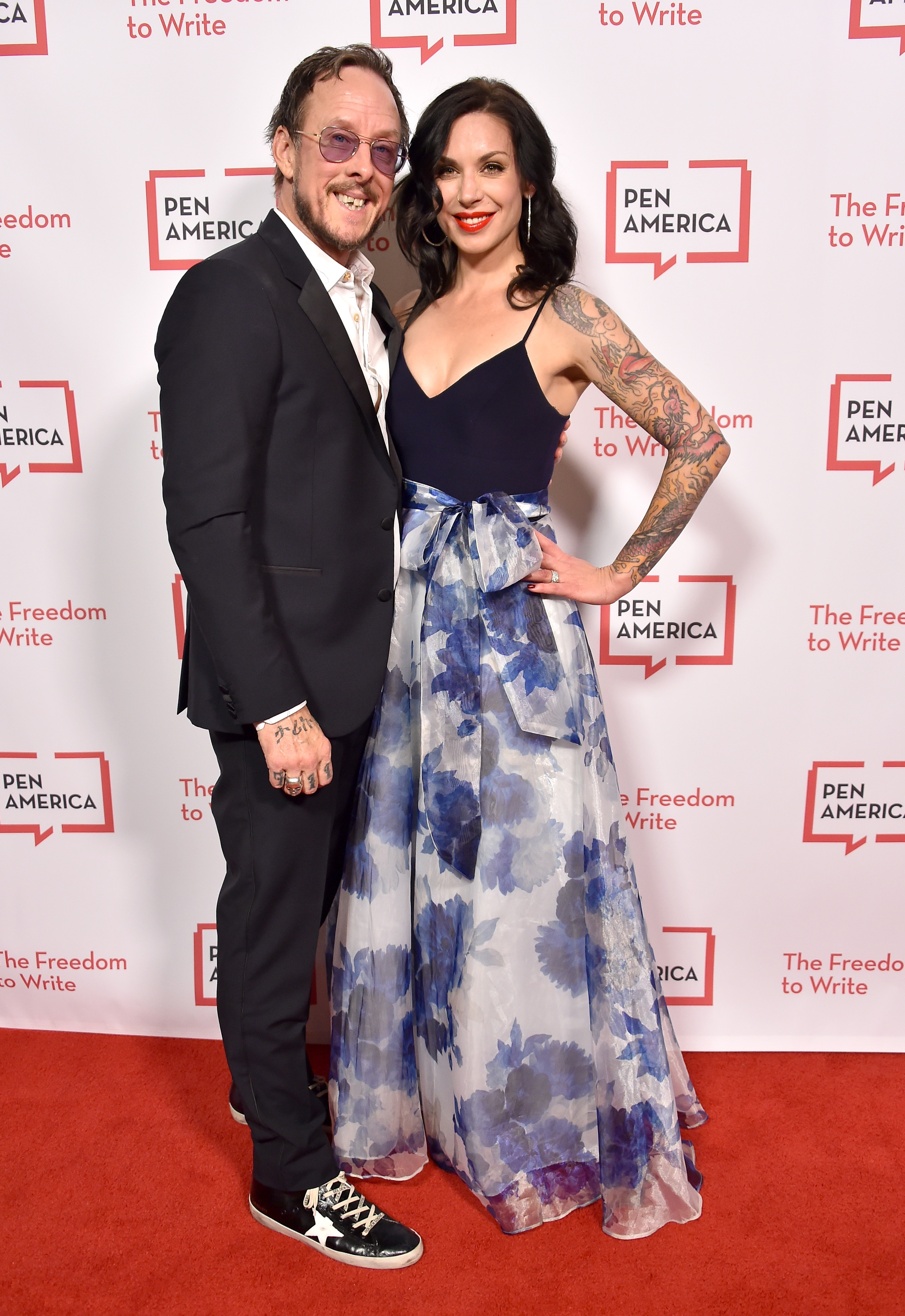 Scott Shriner and Jillian Lauren