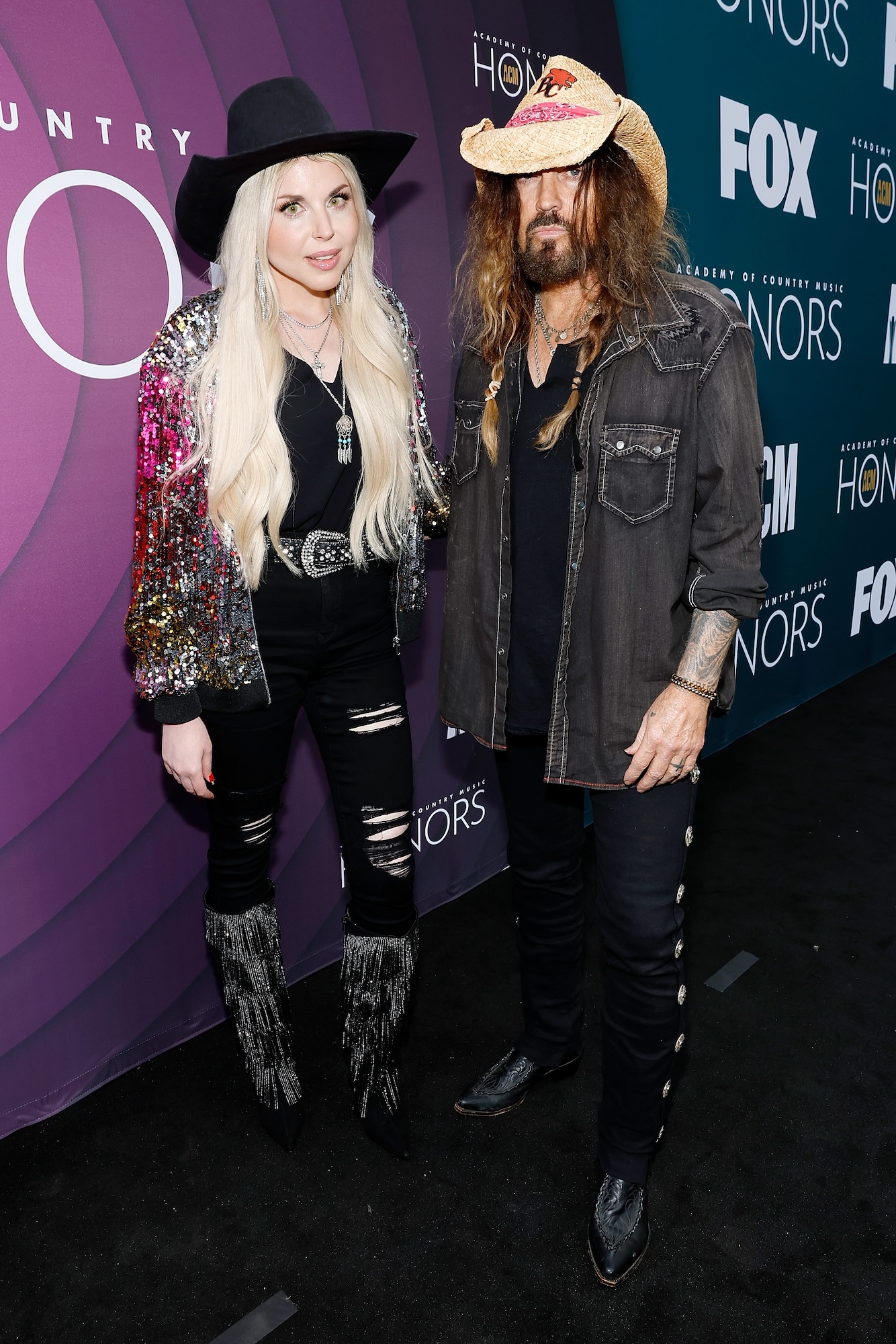 Firerose and Billy Ray Cyrus in 2023