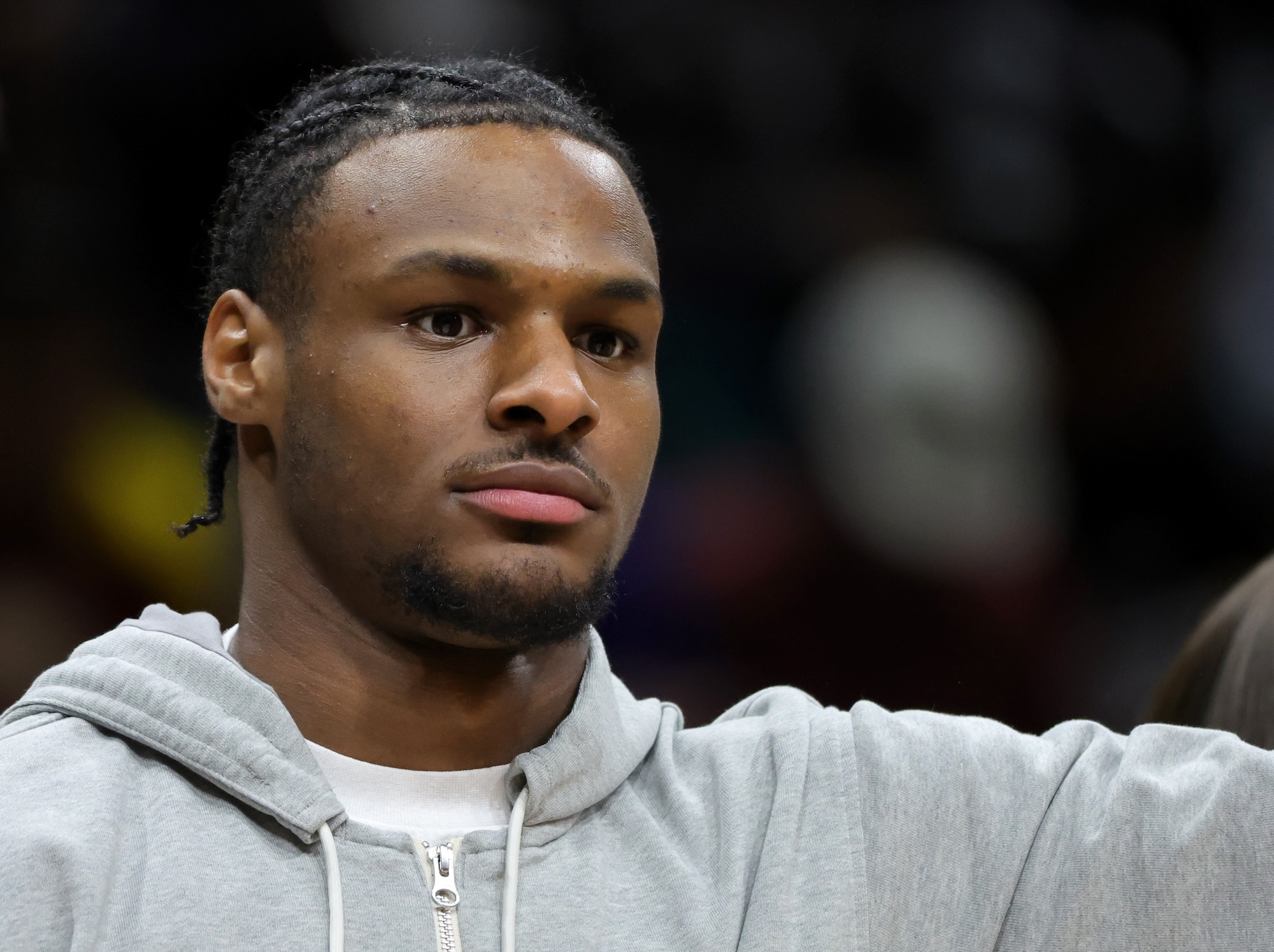 Bronny James Makes 1st Career Start