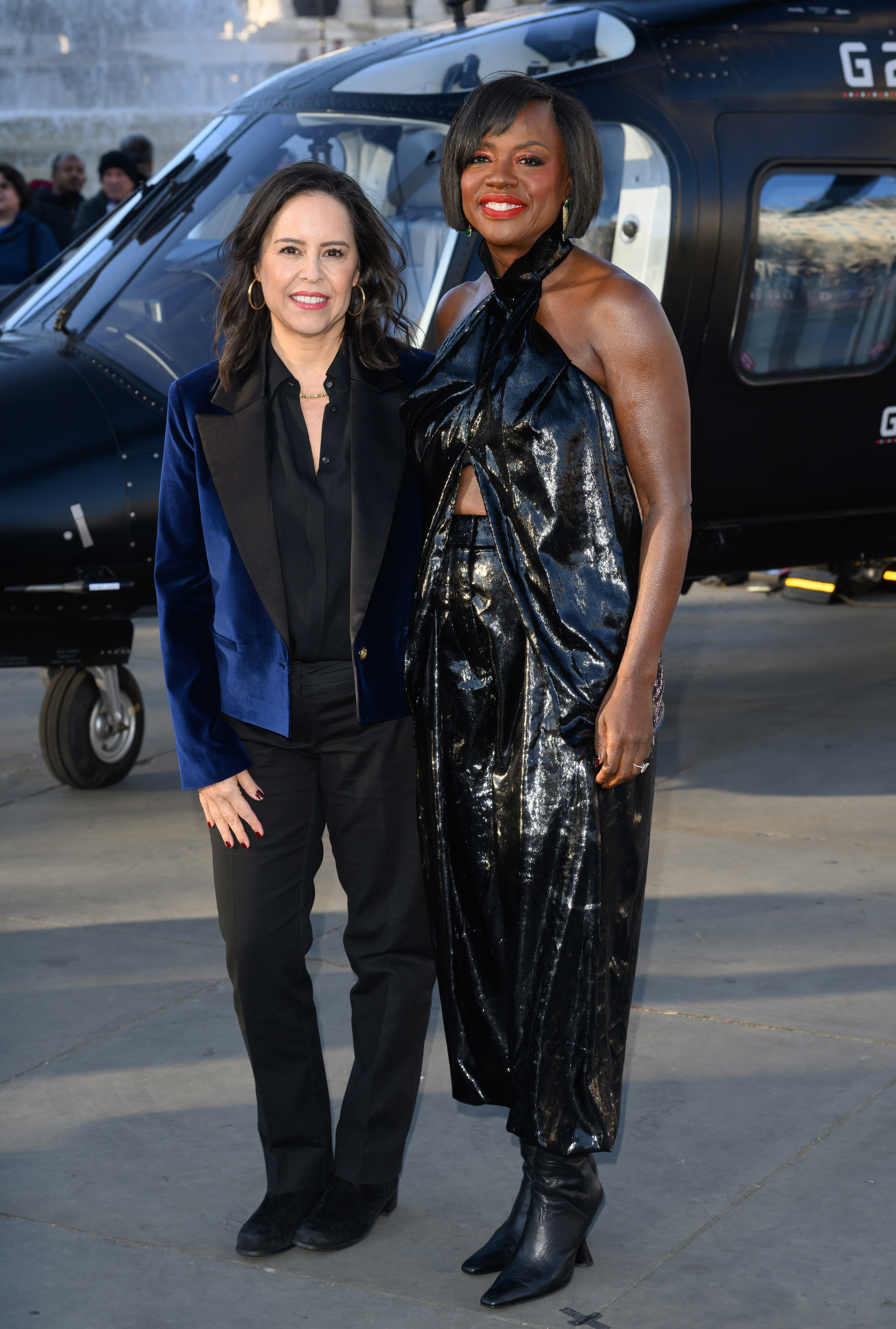 Patricia Riggen director and Viola Davis in the premiere of G20