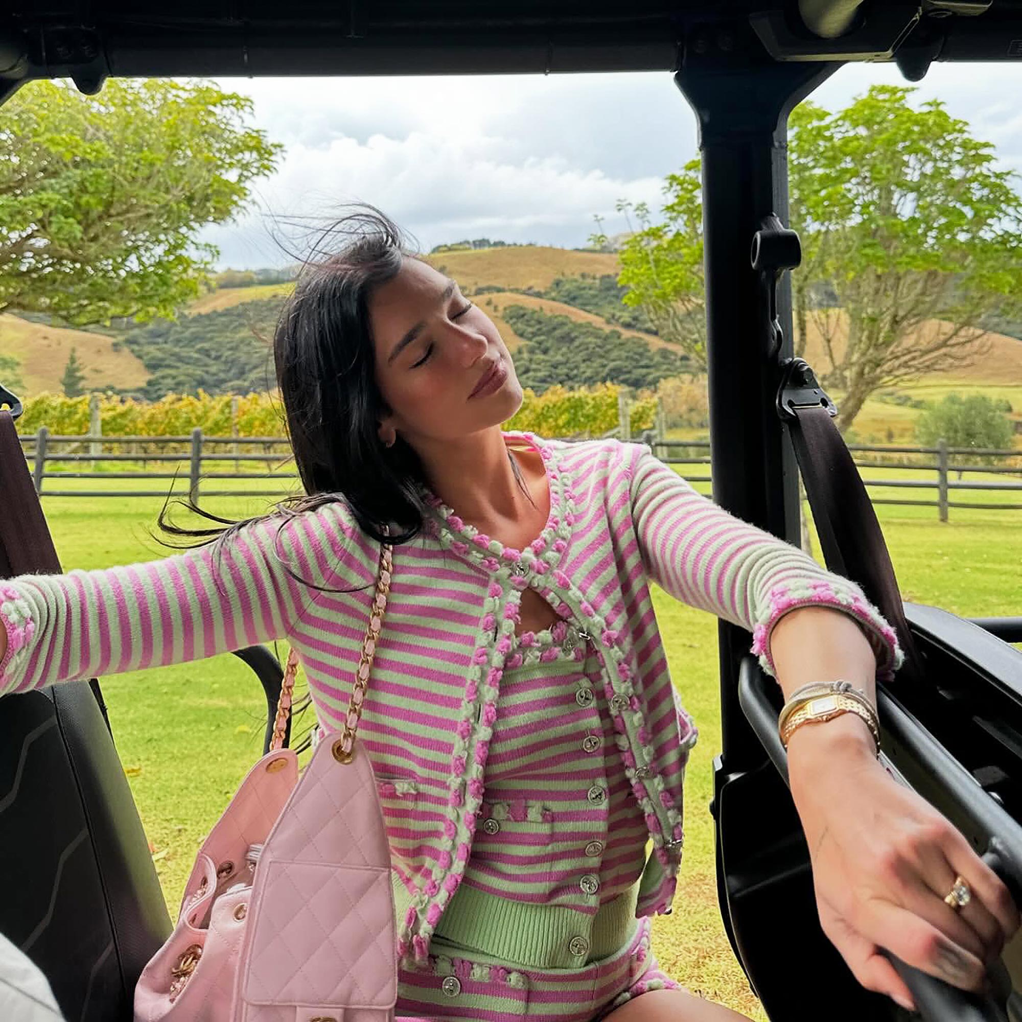 How to Wear Dua Lipas Must Have Knit Matching Set All Spring