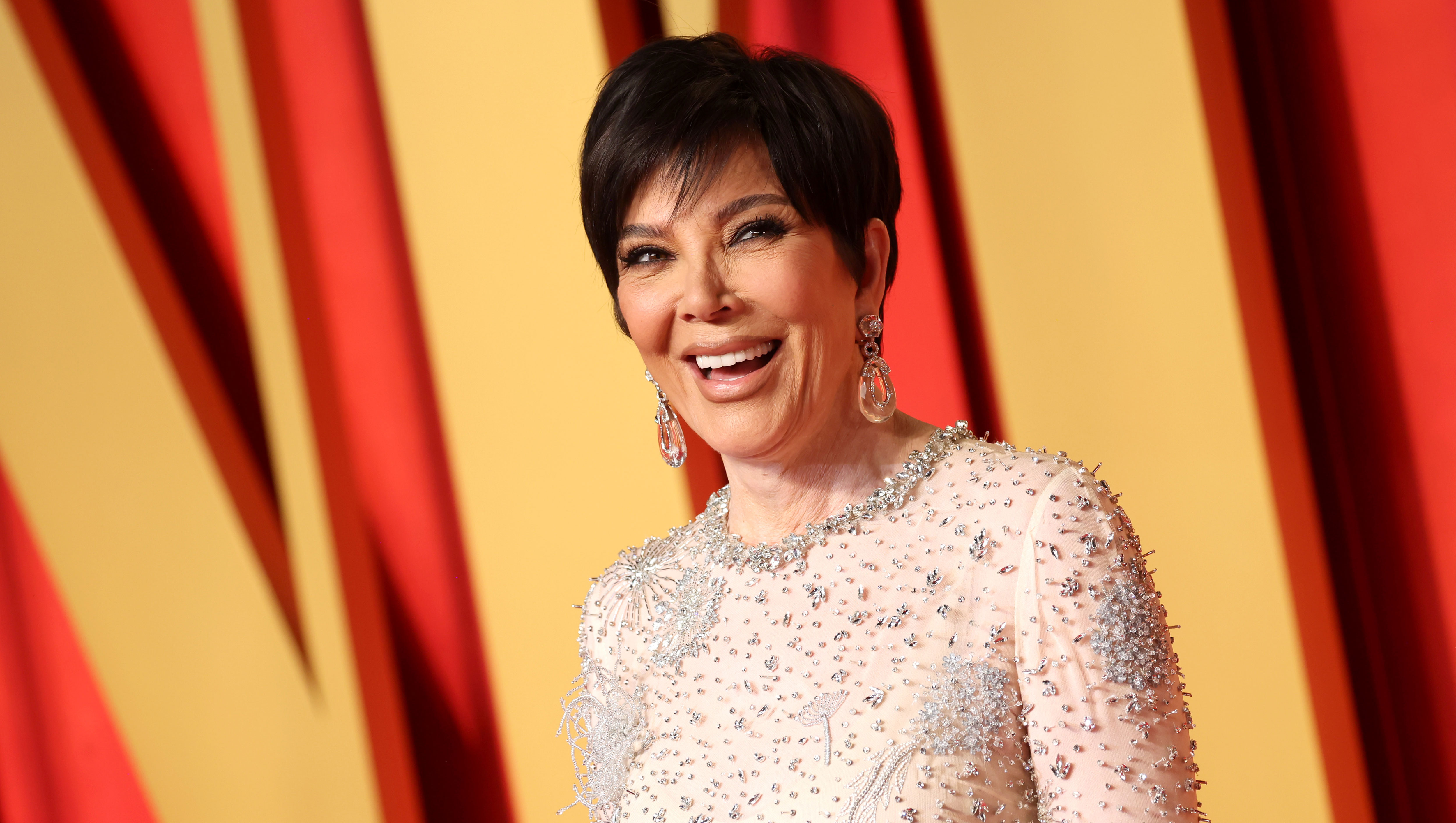 BEVERLY HILLS, CALIFORNIA - MARCH 10: Kris Jenner attends the 2024 Vanity Fair Oscar Party Hosted By Radhika Jones at Wallis Annenberg Center for the Performing Arts on March 10, 2024 in Beverly Hills, California. (Photo by Amy Sussman/Getty Images)