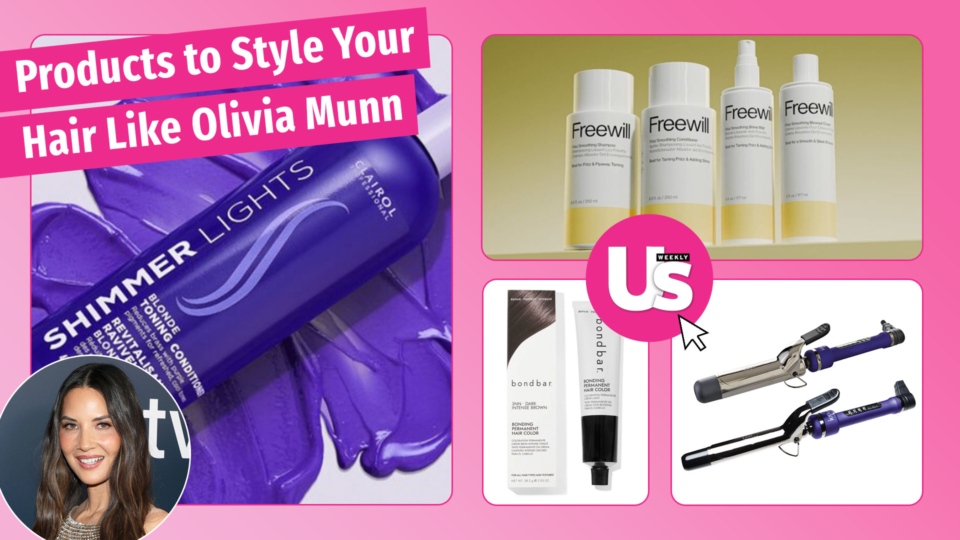 Products that'll help you get Olivia Munn's hair