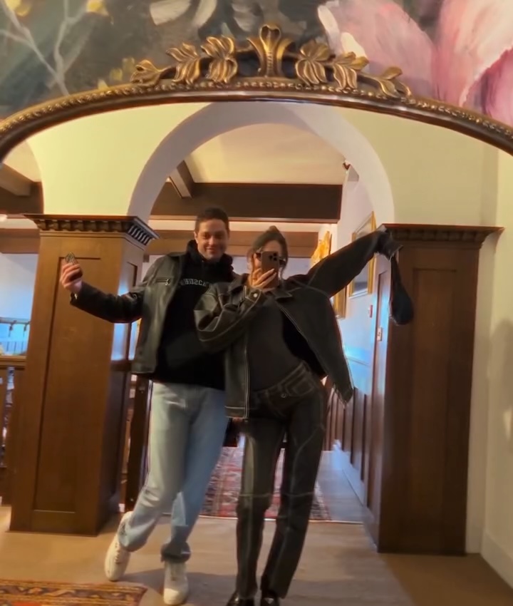 Pete Davidson Brings Elsie Hewitt to Scotland for Dave Navarro's Wedding