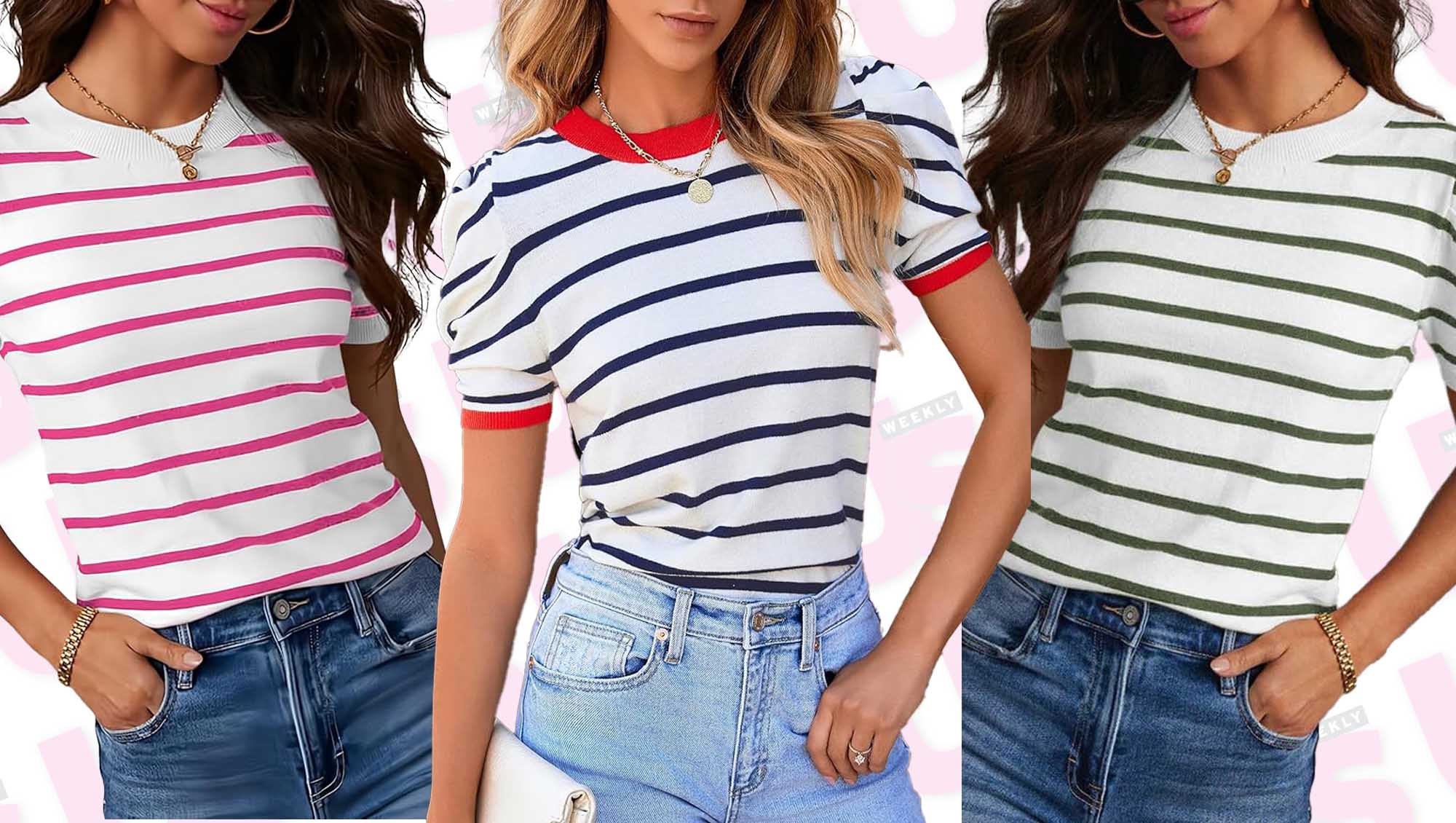 Puff-Sleeve Blouse