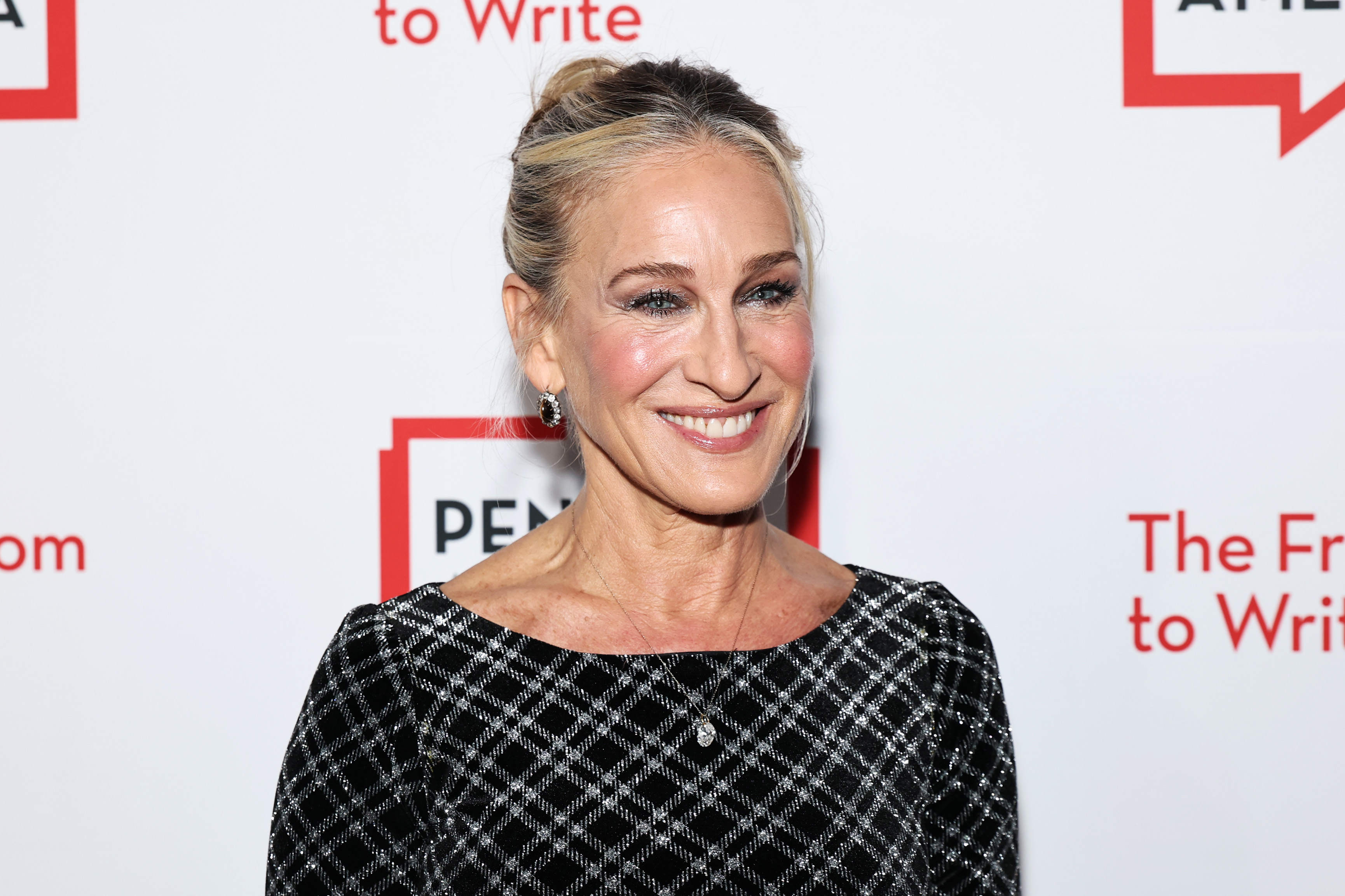 Sarah Jessica Parker attends the 2025 PEN America Literary Gala at American Museum of Natural History on May 15, 2025 in New York City.