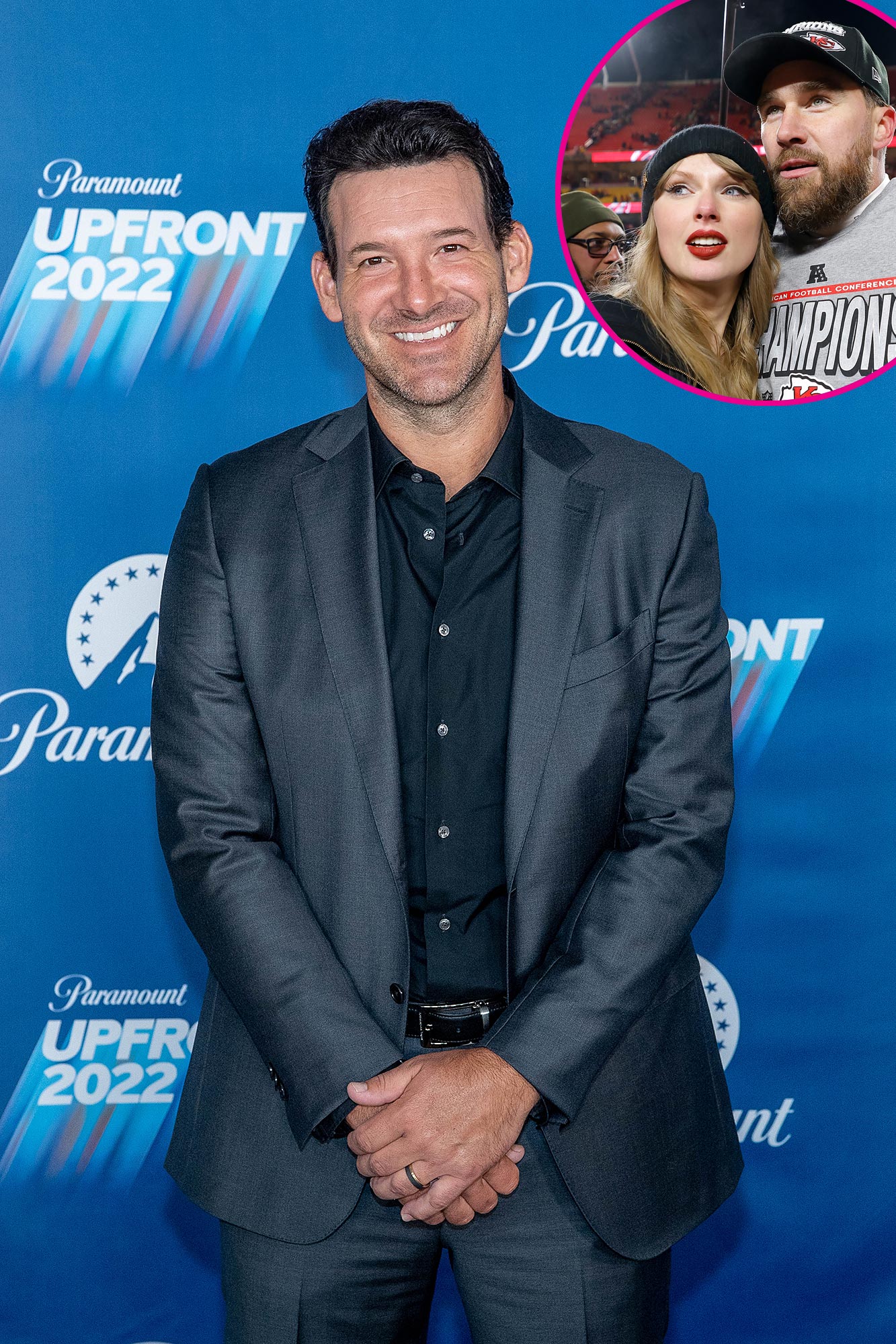 Tony Romo Explains How Travis Kelce Adjusted to Playing Under Microscope of Taylor Swift Relationship