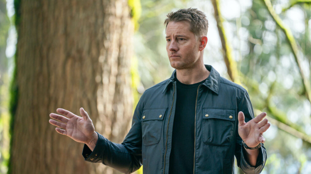 Justin Hartley in 'Tracker.'