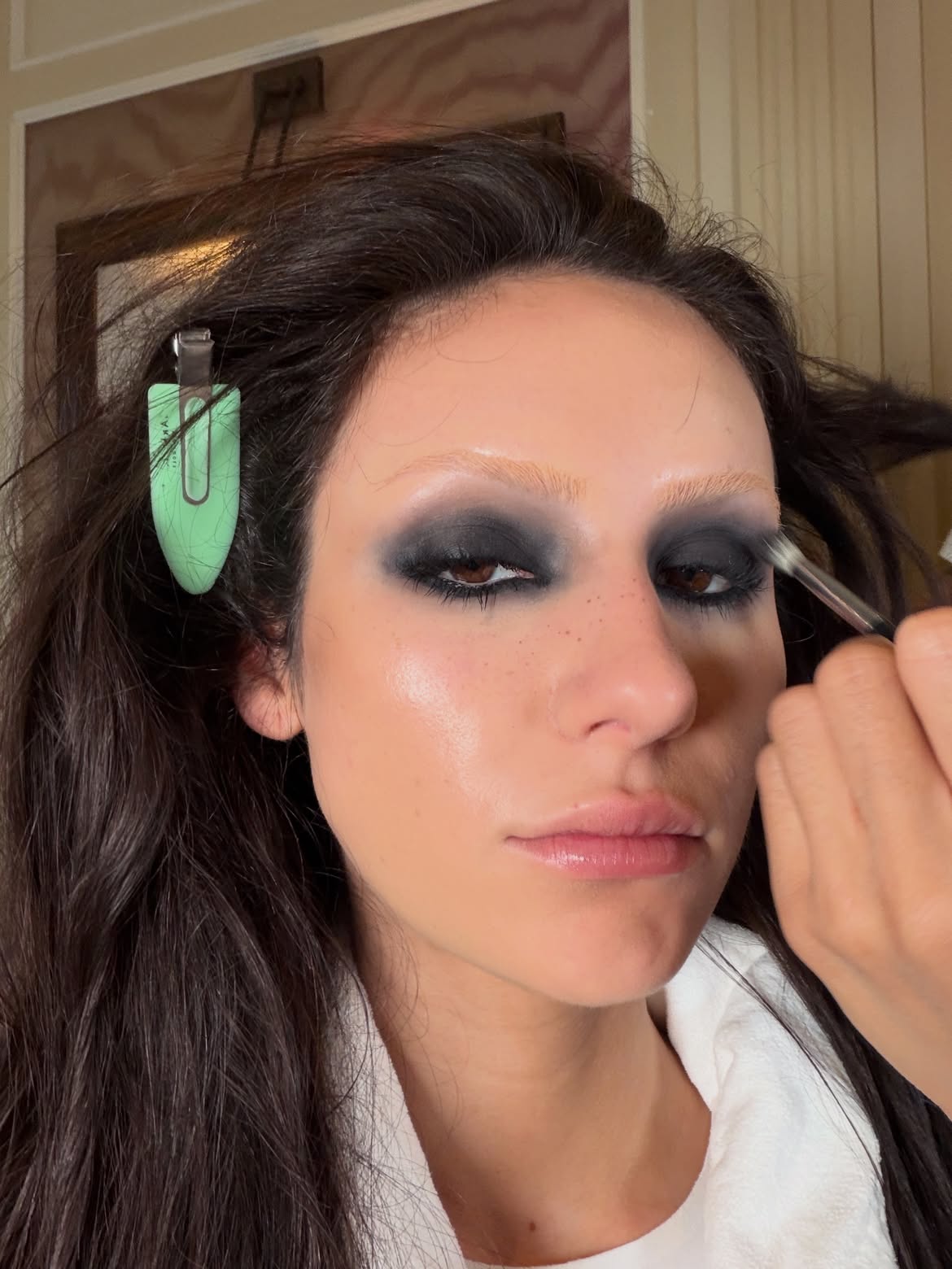bleached brows