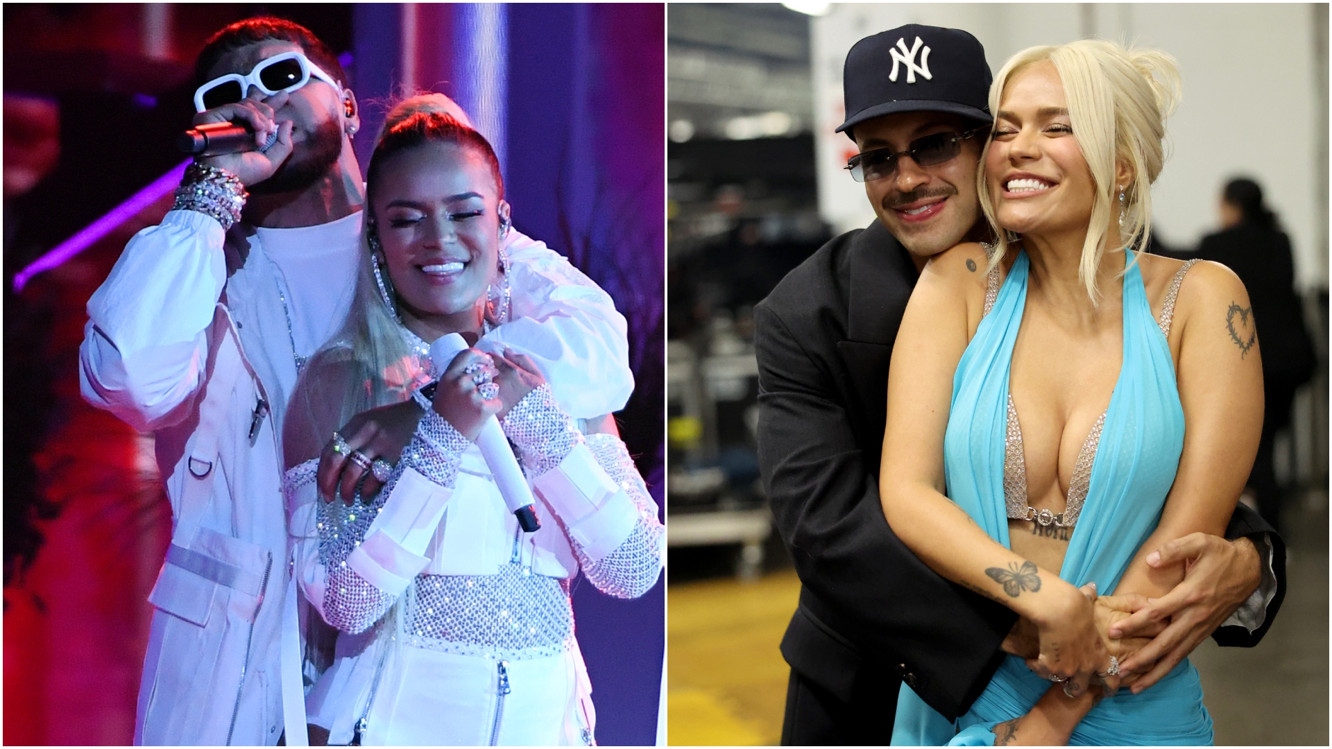 Karol G, Anuel AA yFeid.