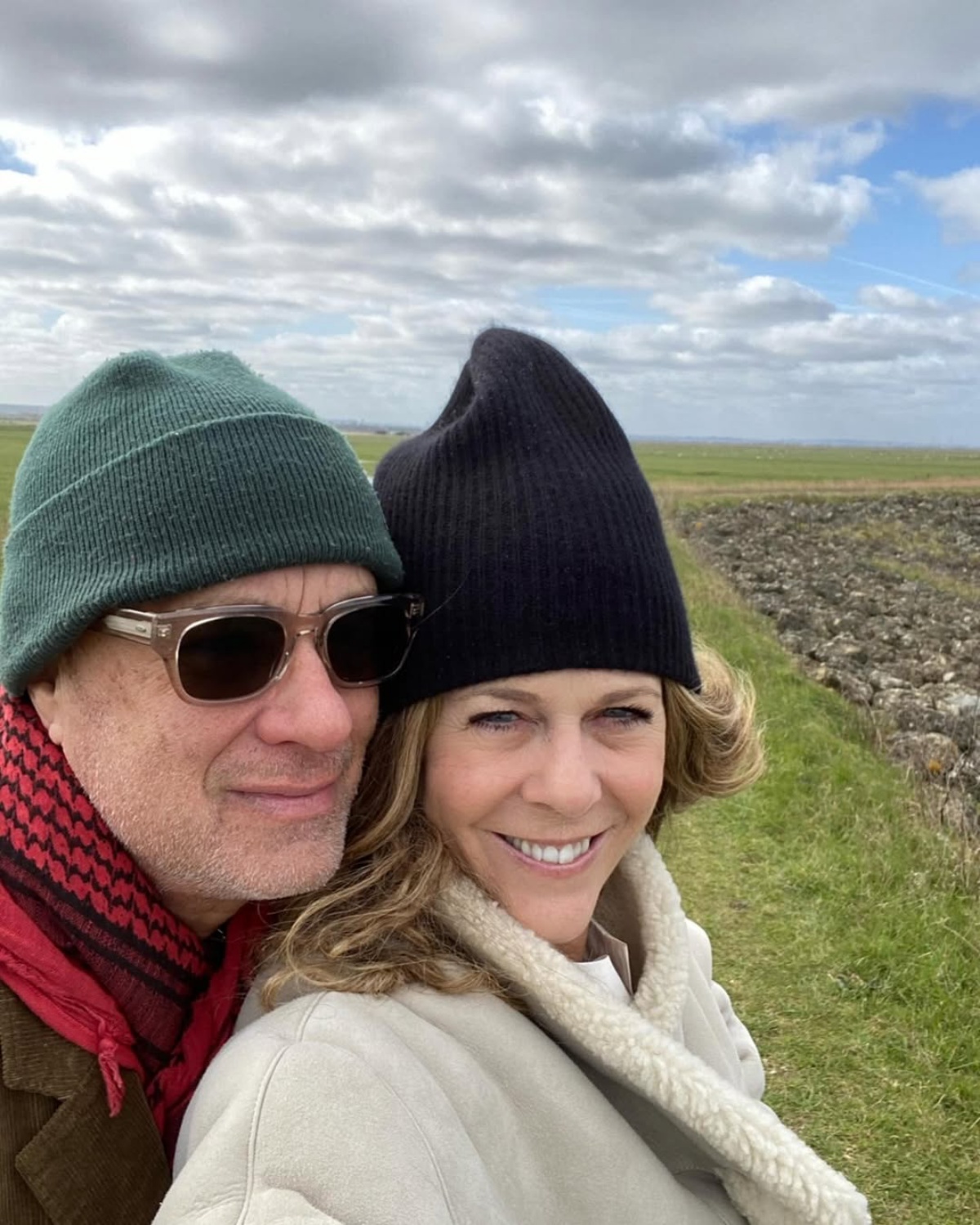 Rita Wilson celebrates her 37th anniversary with Tom Hanks