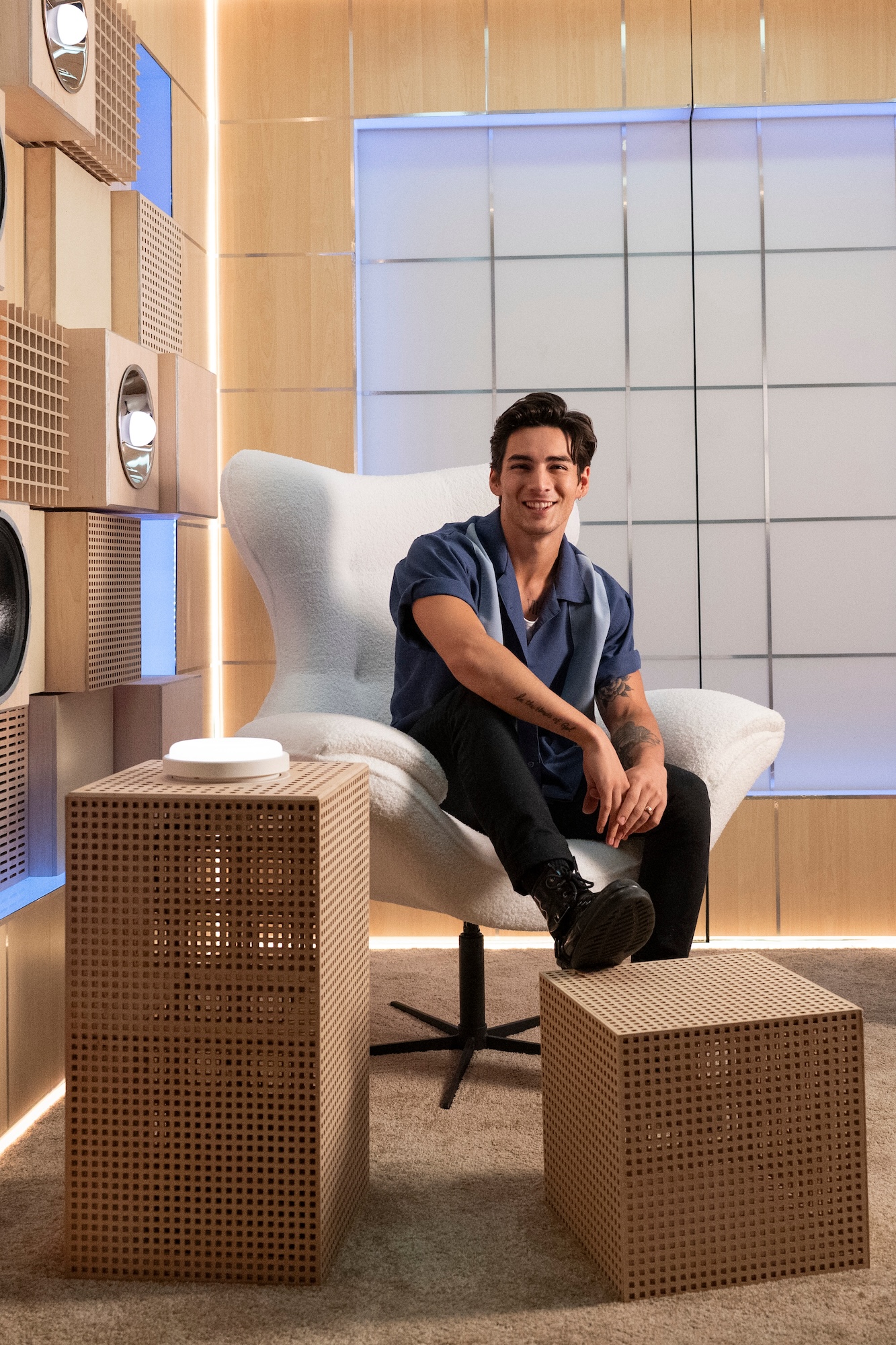 Chance Pérez en Building the Band de Netflix