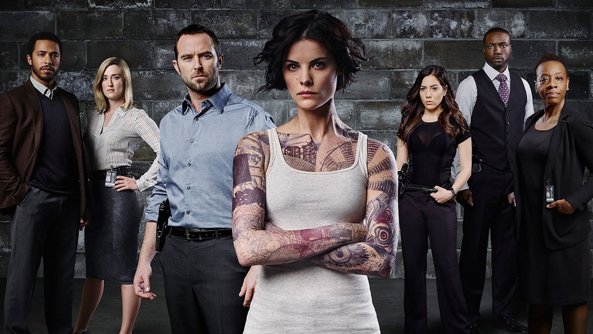 The cast of Blindspot