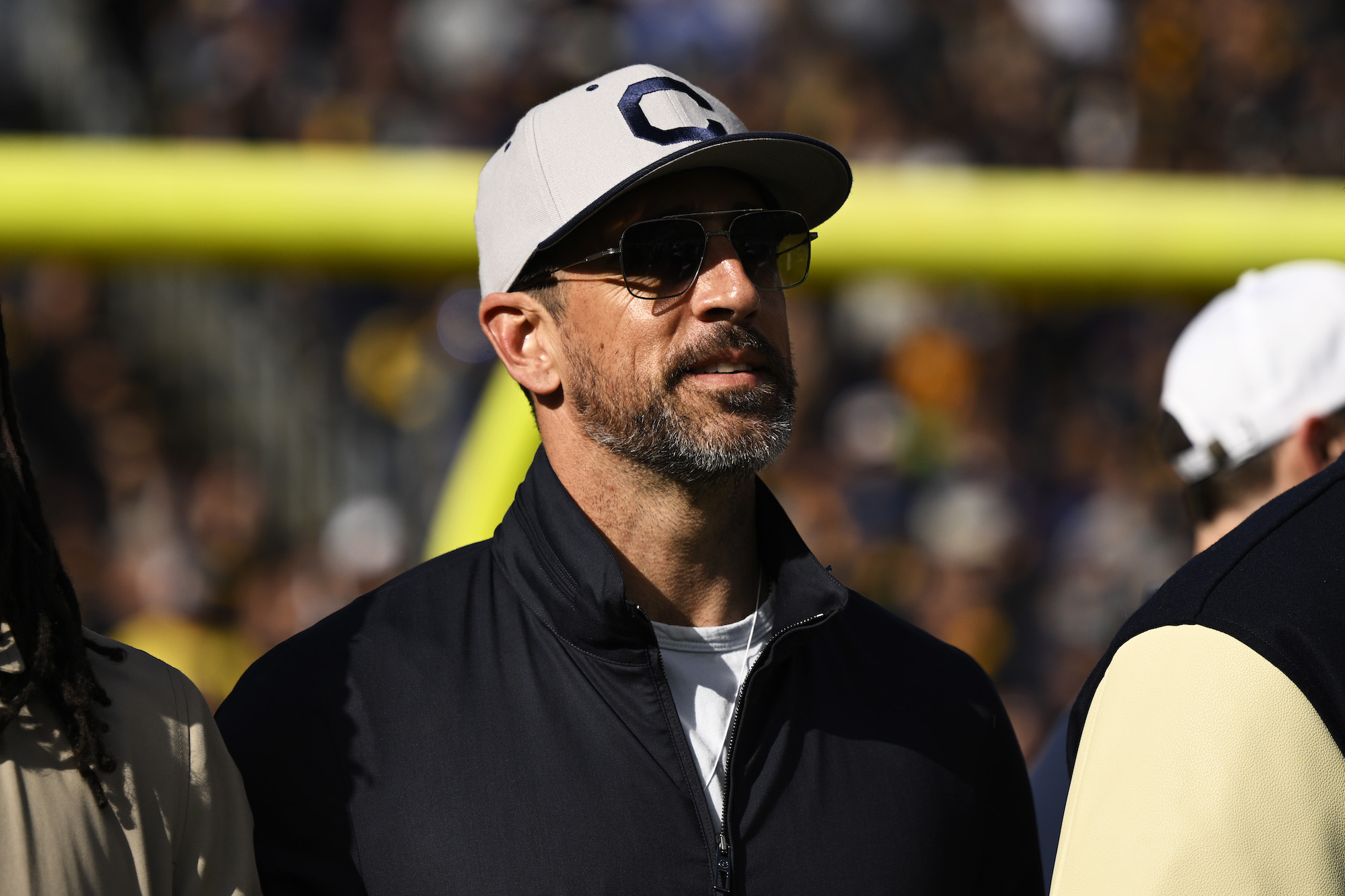GettyImages-2186751304 Aaron Rodgers Sunglasses