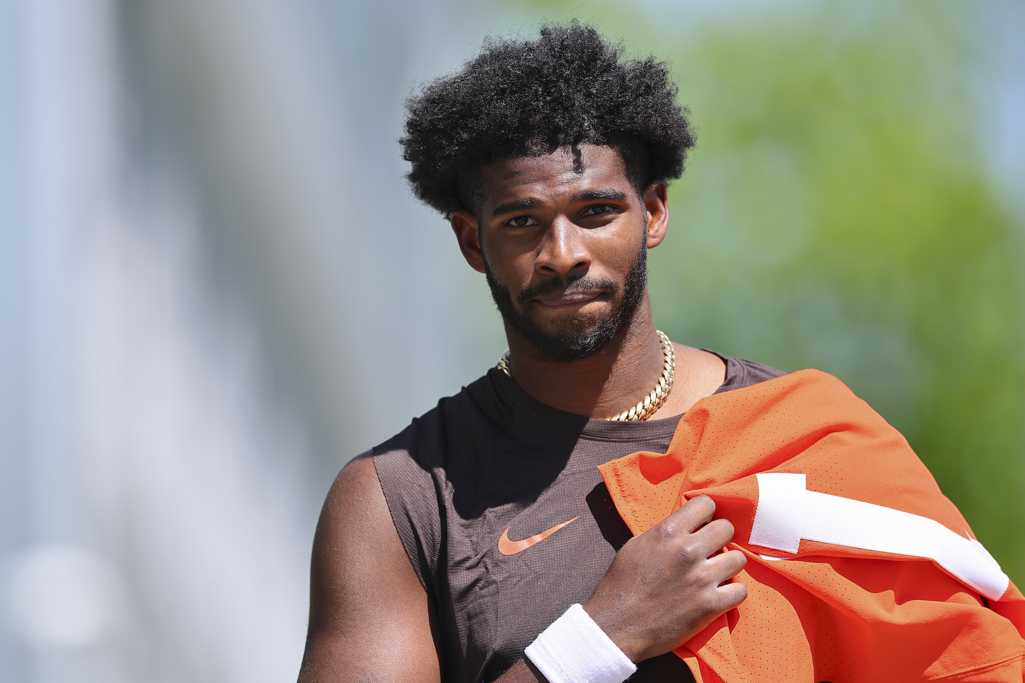 Feature GettyImages-2216572080 Shedeur Sanders Rookie Minicamp