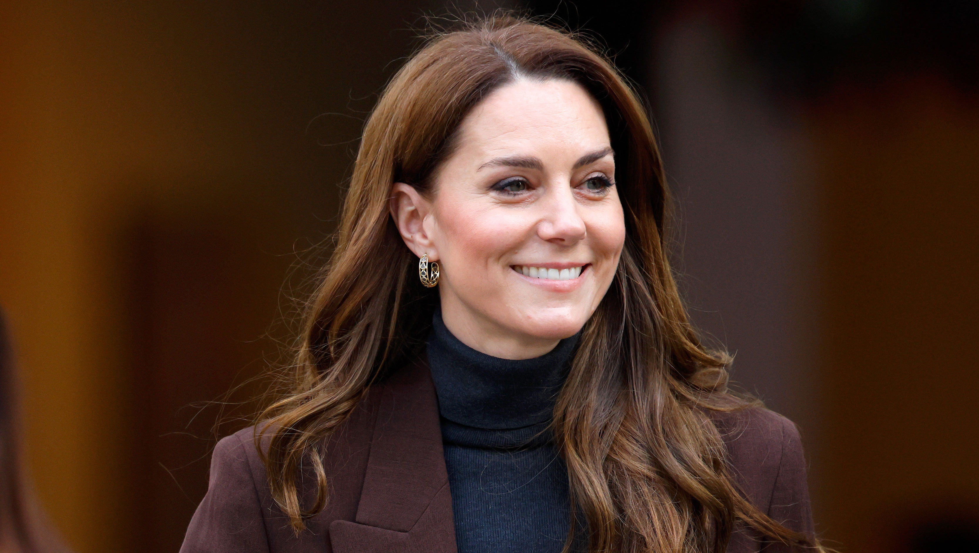 LONDON, UNITED KINGDOM - Catherine, Princess of Wales departs after attending the launch of the Bobeam Tree Trail at the National Portrait Gallery on February 4, 2025 in London, England. The interactive trail is a new project, from The Royal Foundation Centre for Early Childhood, based on the new Shaping Us Framework aimed at supporting the development of crucial social and emotional skills in under fives.