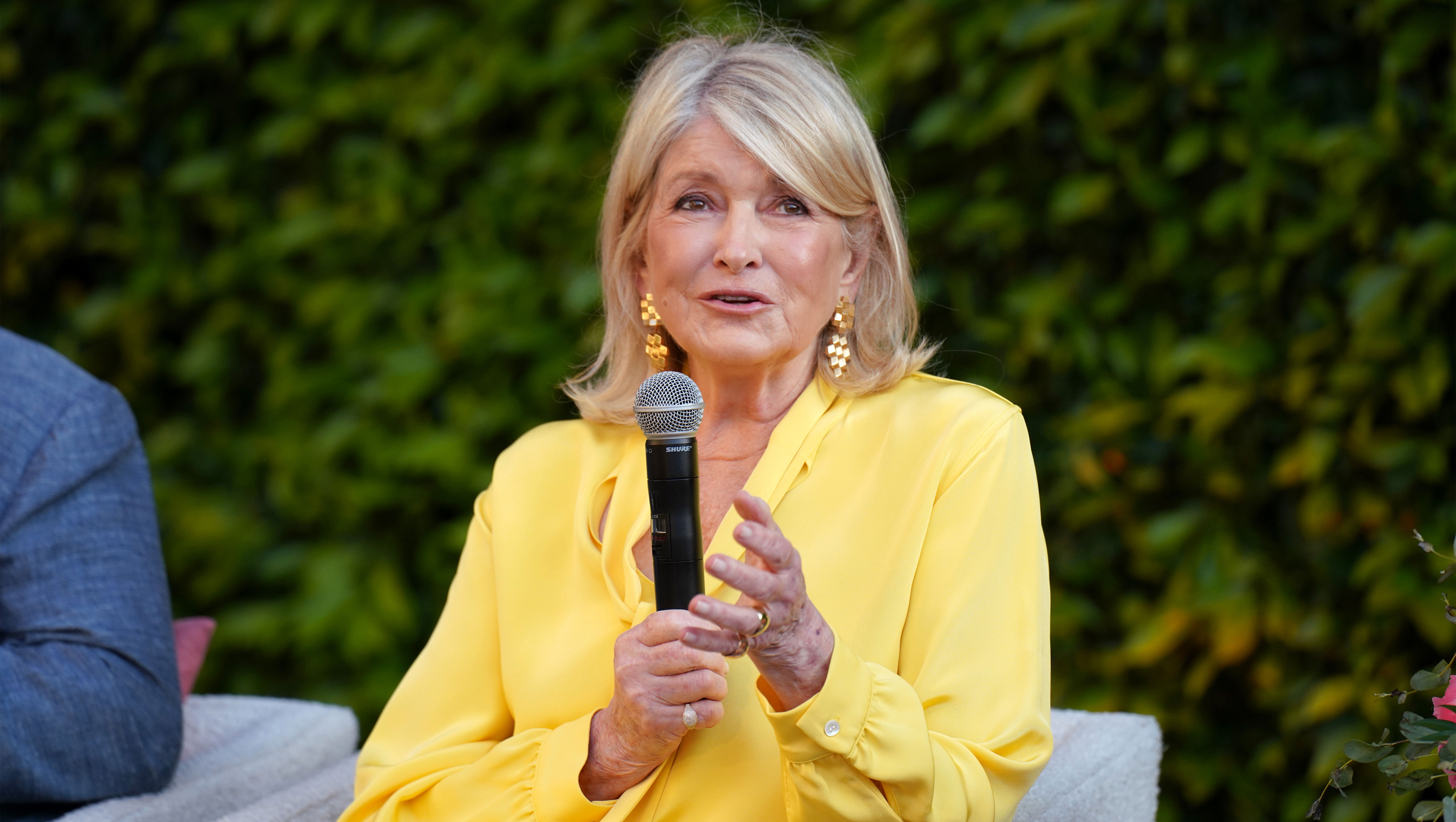 BEVERLY HILLS, CALIFORNIA - MAY 12: Martha Stewart speaks during Netflix FYSEE: Martha ATAS Official at The Maybourne Beverly Hills on May 12, 2025 in Beverly Hills, California. (Photo by Gonzalo Marroquin/Getty Images for Netflix)