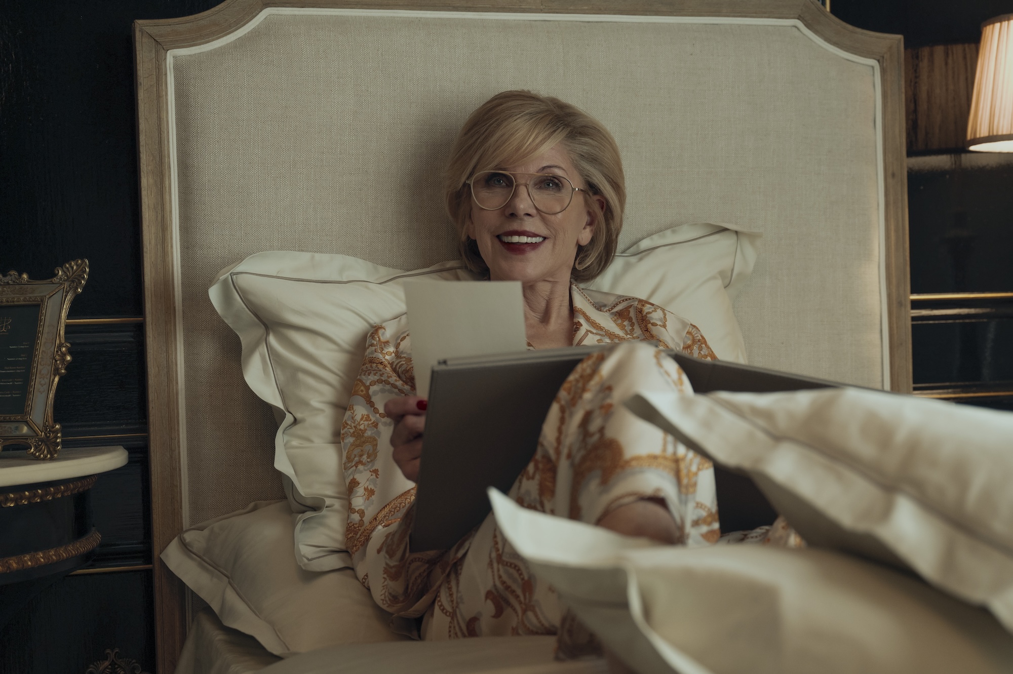 Nine Perfect Strangers Christine Baranski Illness Revealed and Someone Is Dead