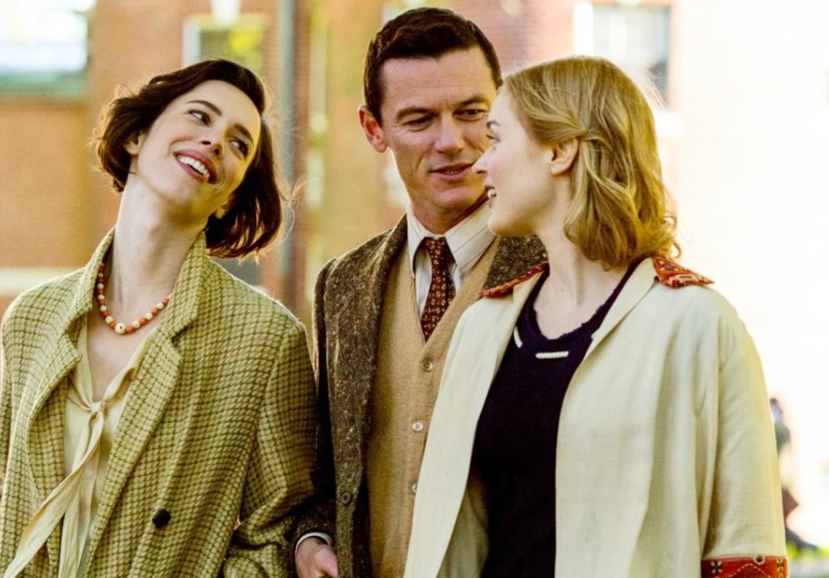 Rebecca Hall, Luke Evans and Bella Heathcote in Professor Marston and the Wonder Women