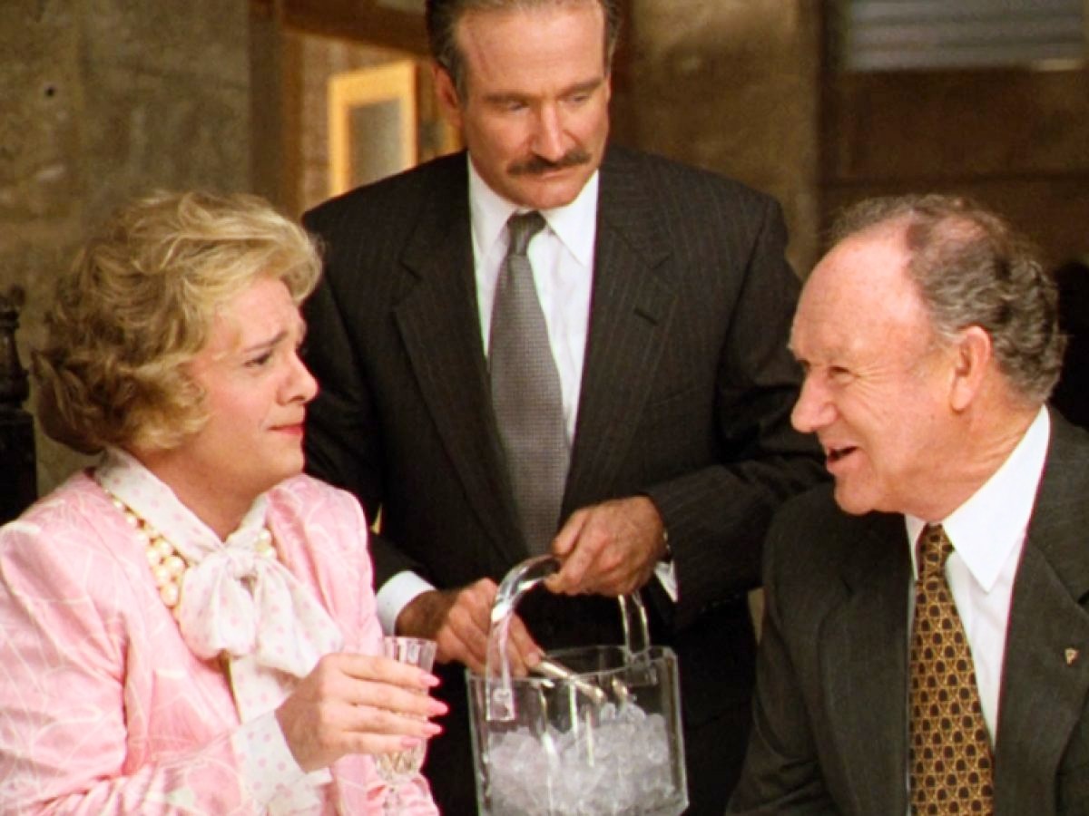 Nathan Lane, Robin Williams and Gene Hackman in The Birdcage