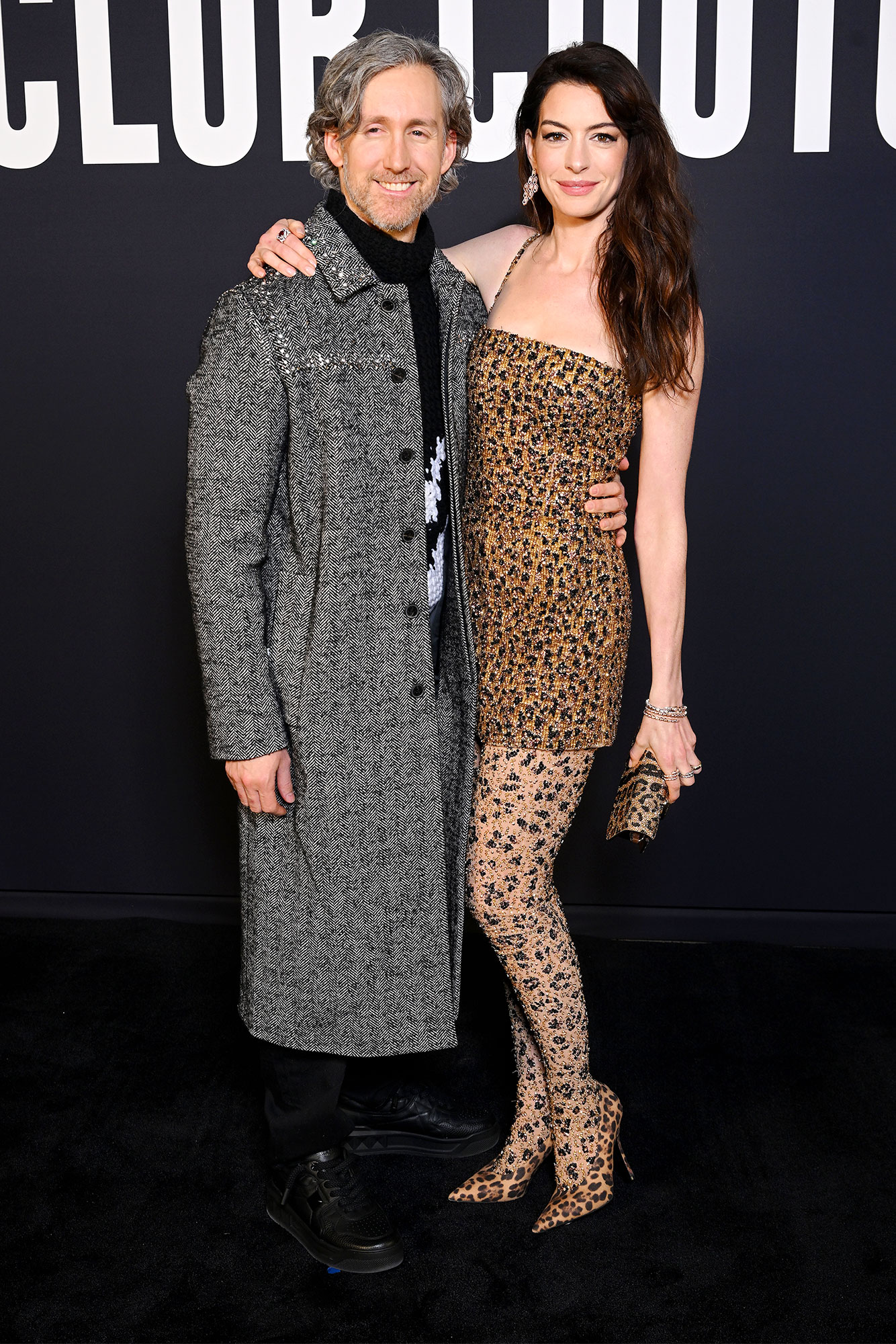 Anne Hathaway and Adam Shulman