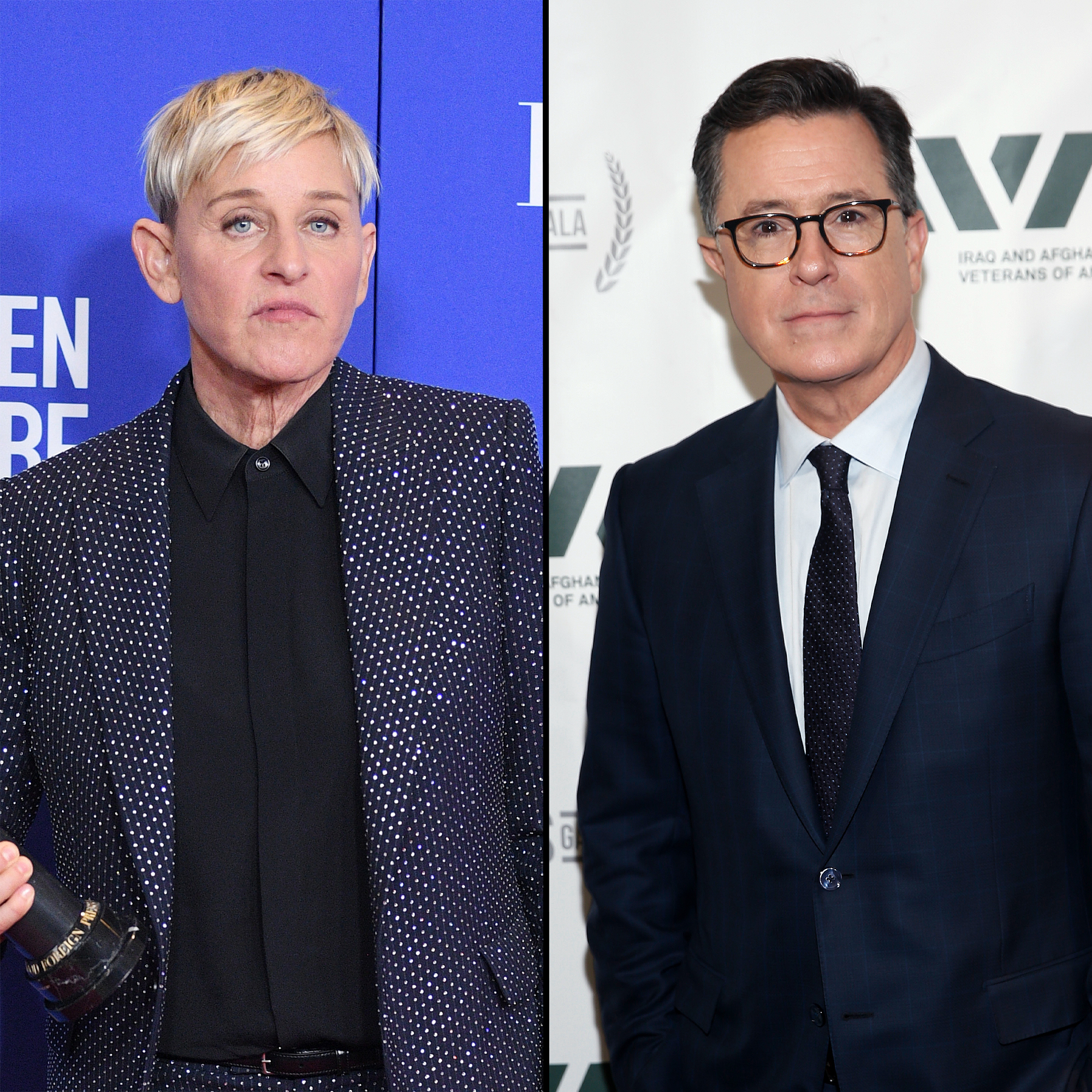 Ellen DeGeneres Weighs In on Stephen Colbert Cancellation