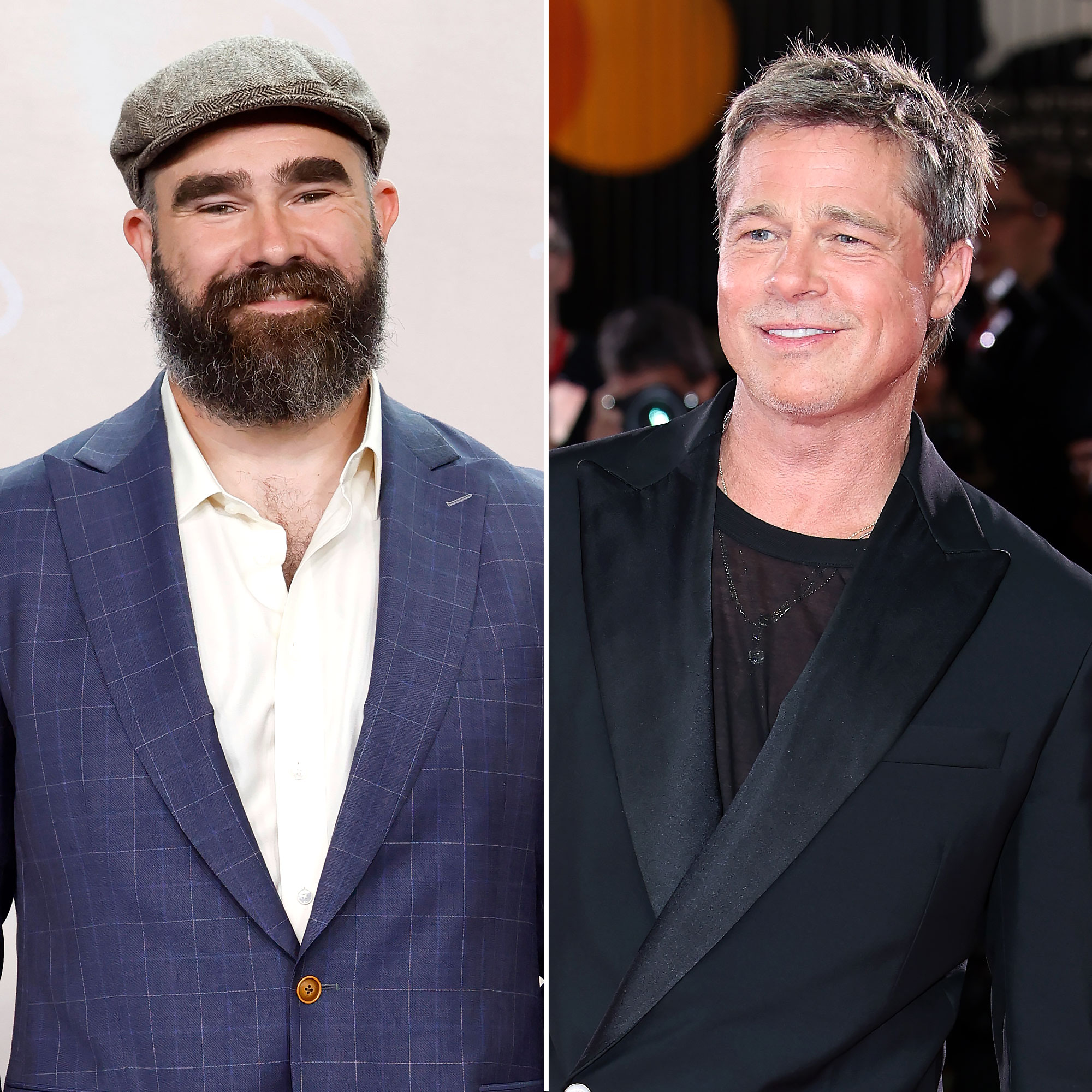 Feature Jason Kelce Reveals His Surprising Connection to Brad Pitt Brother Doug