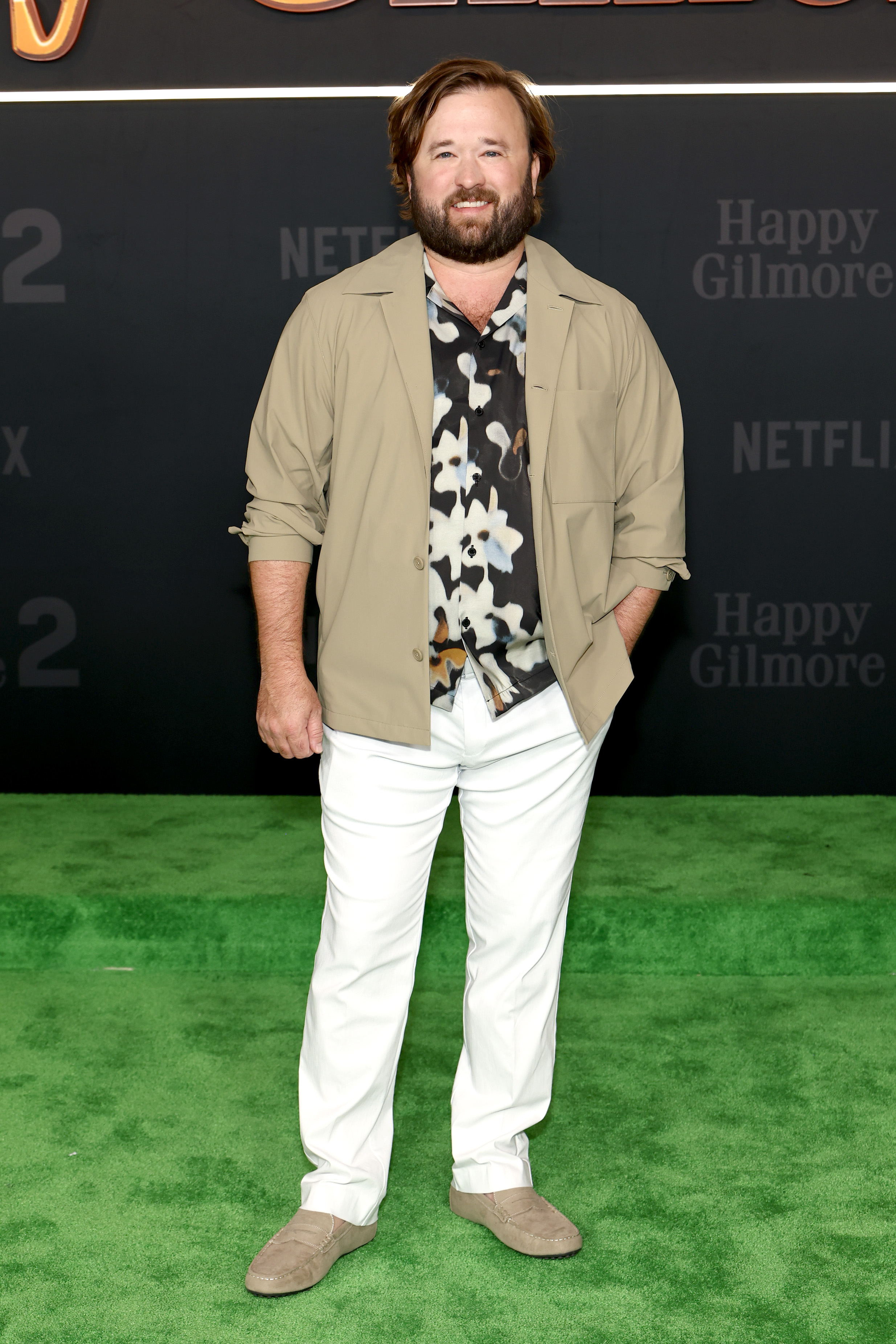 Haley Joel Osment Is All Smiles at 'Happy Gilmore' Event After Arrest