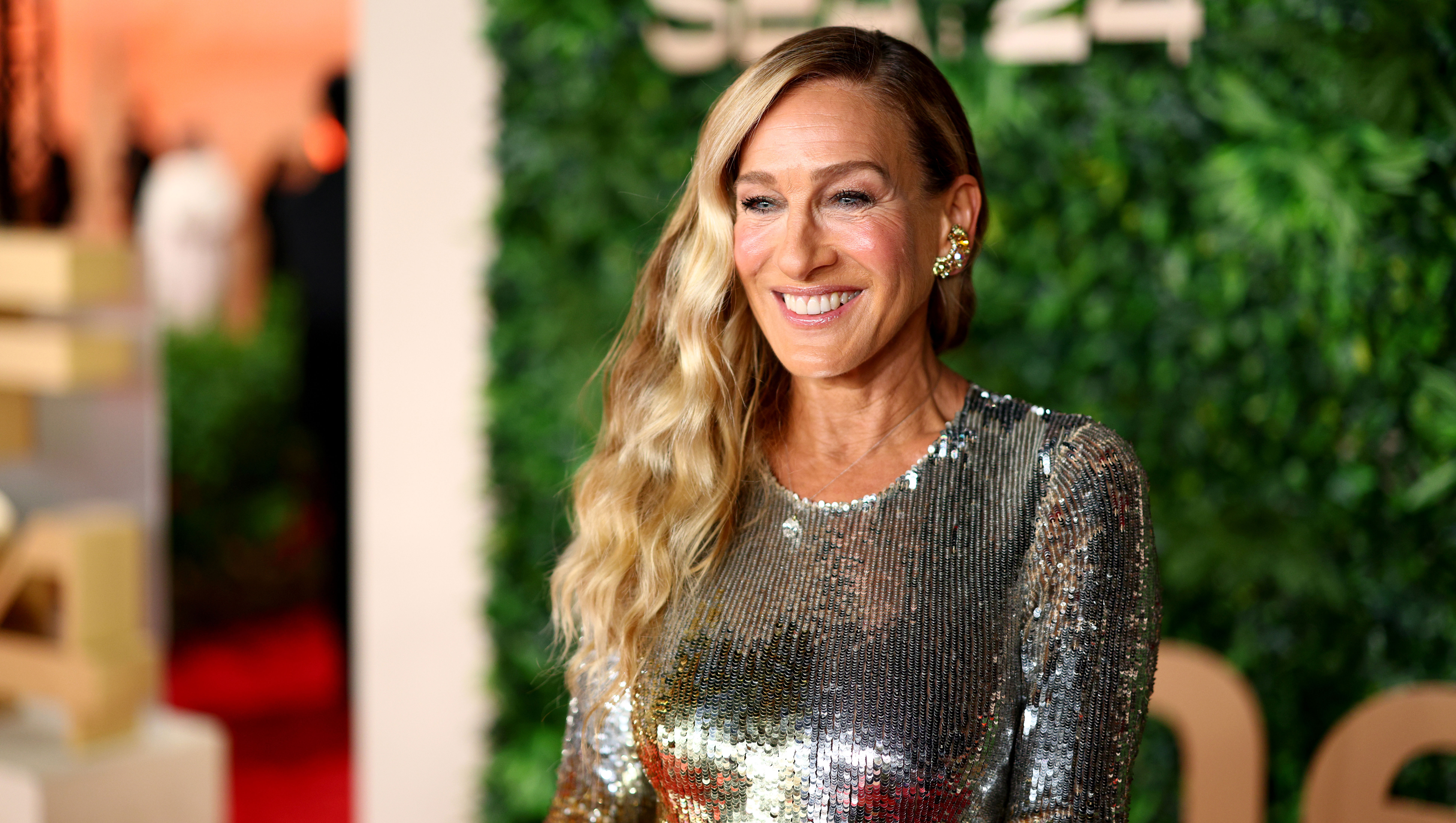 JEDDAH, SAUDI ARABIA - DECEMBER 12: Sarah Jessica Parker attends the Closing Night Red Carpet at the Red Sea International Film Festival 2024 on December 12, 2024 in Jeddah, Saudi Arabia. (Photo by Tim P. Whitby/Getty Images for The Red Sea International Film Festival)