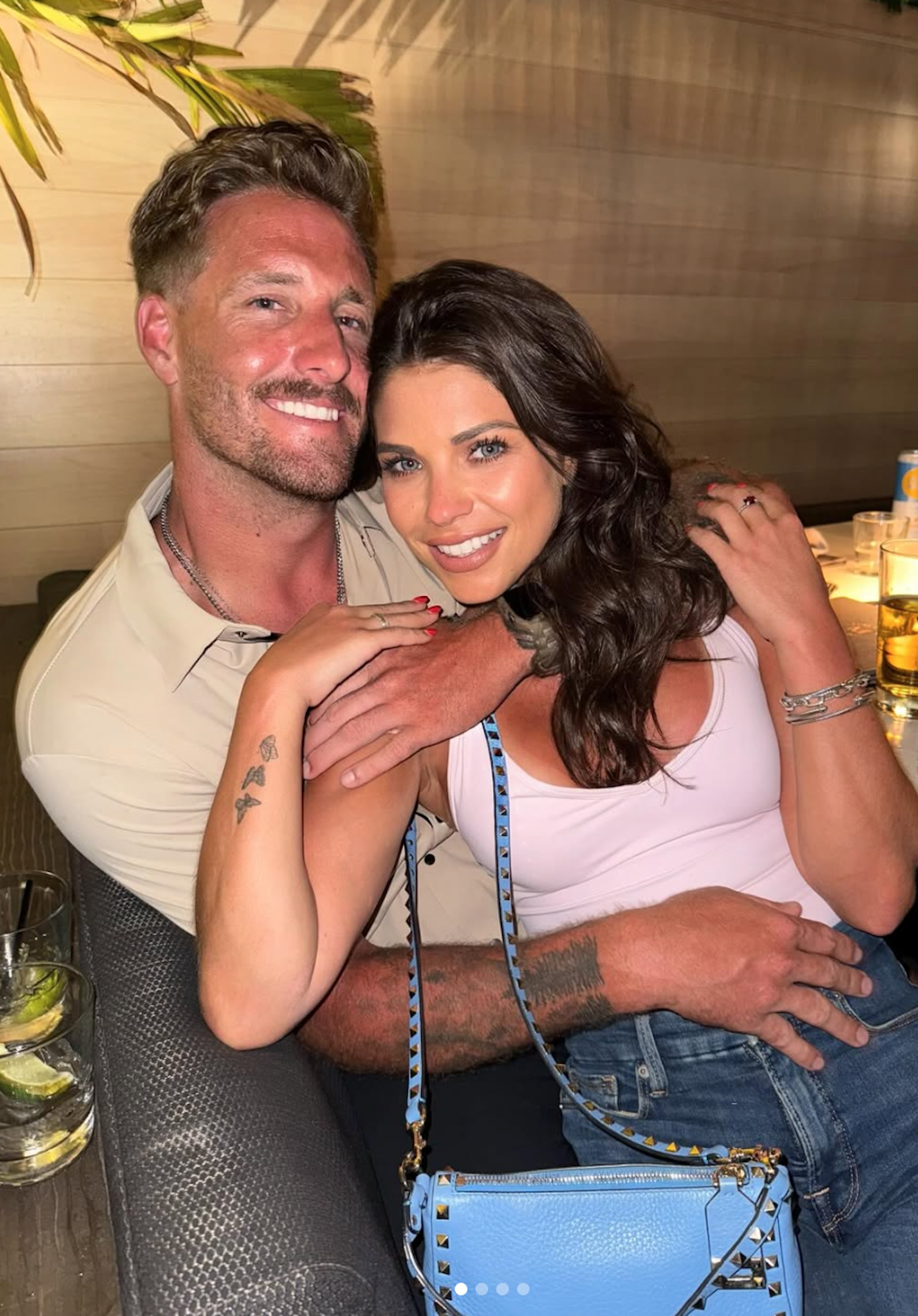 bachelor in paradise sam and alli jo hard launch relationship