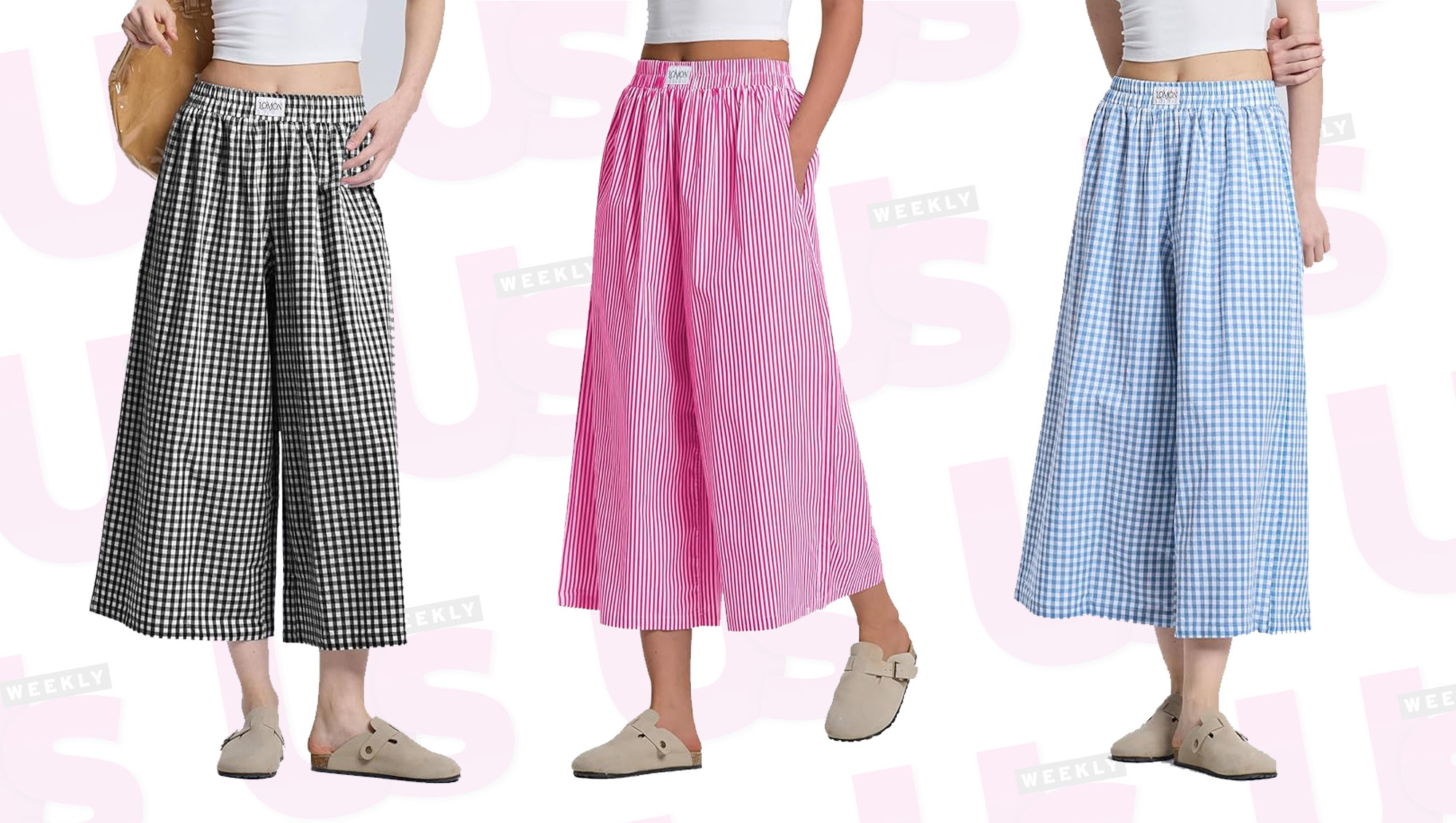 Gingham Pants