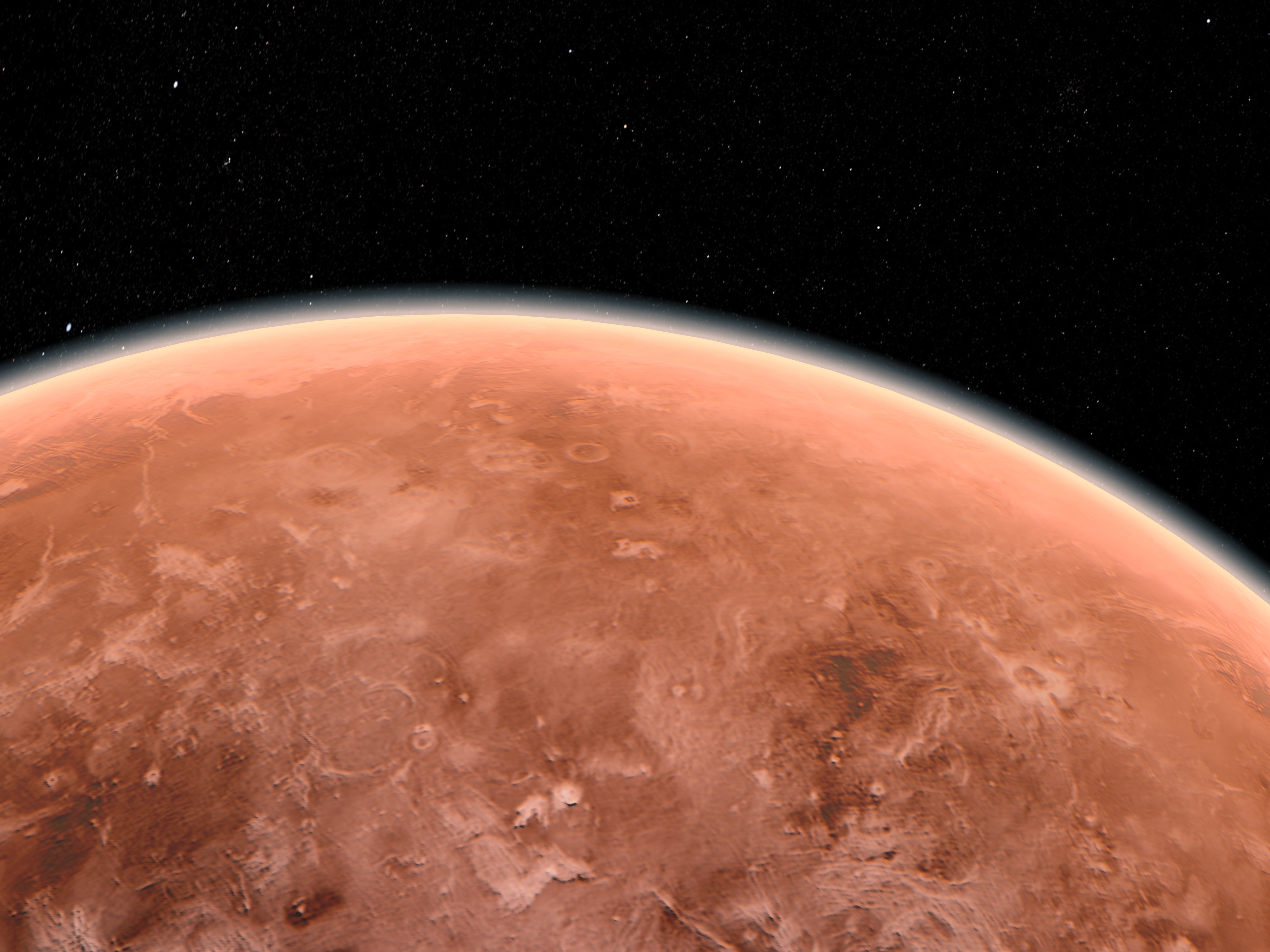 Venus, computer artwork.