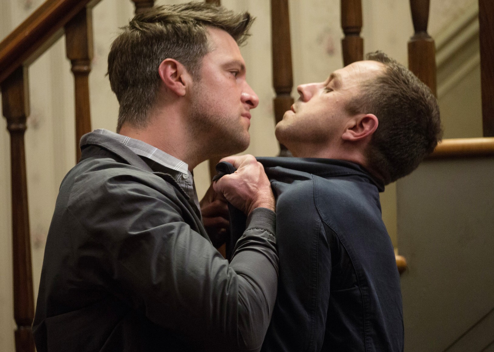 Shane McRae and Giovanni Ribisi in Sneaky Pete