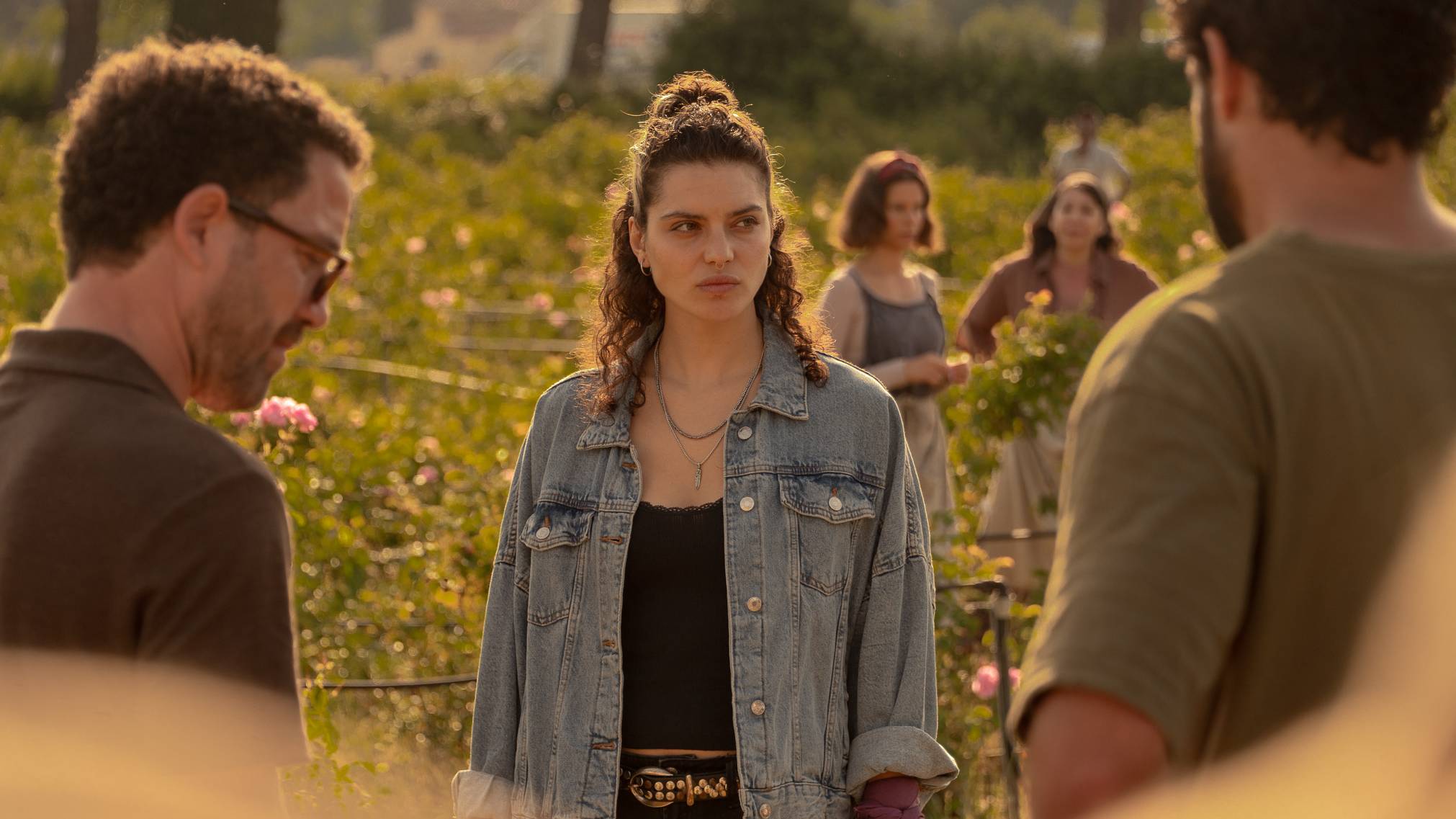 Guillame Gouix and Ava Baya in Under a Dark Sun