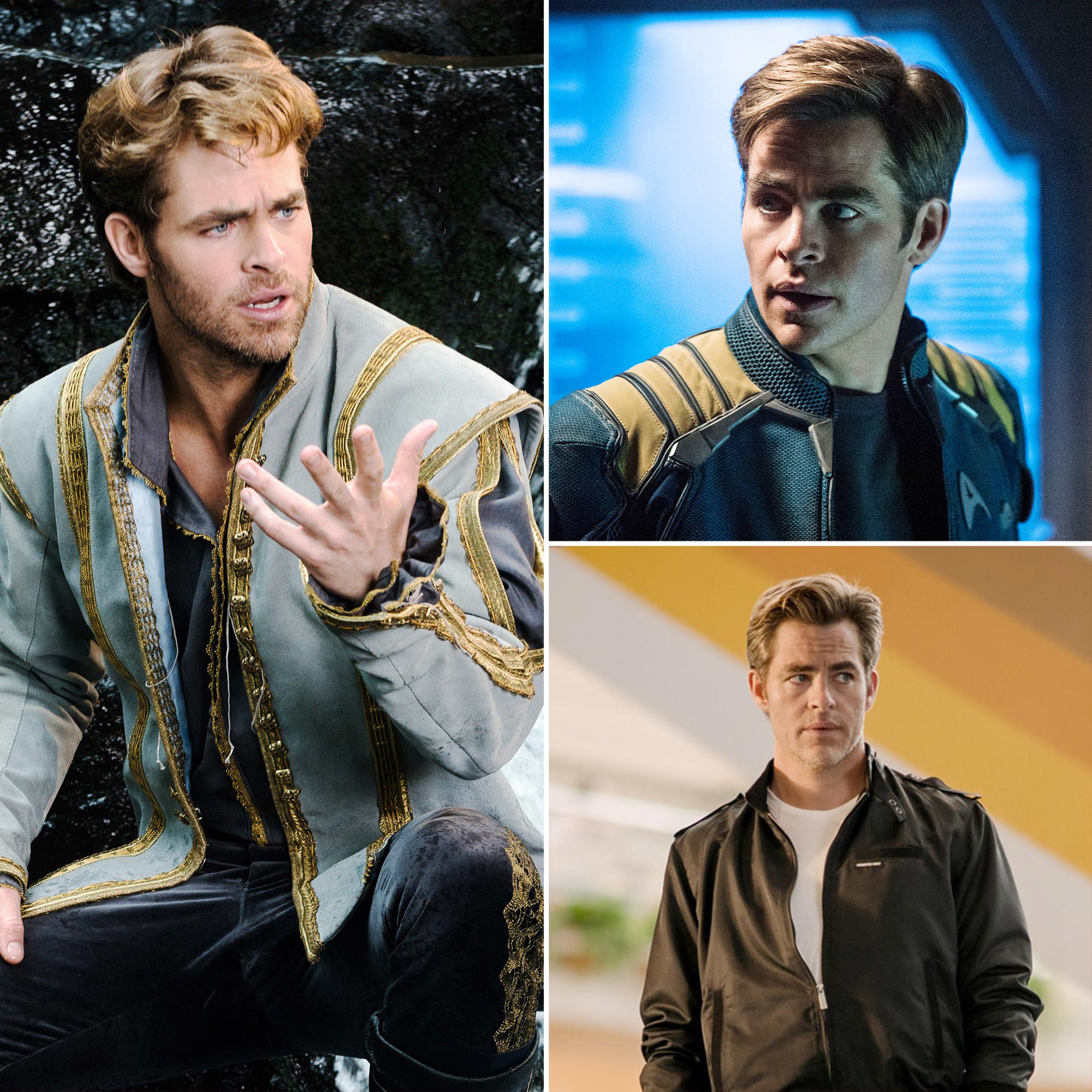 Chris Pine s Hottest Roles Ranked Split Template Updated