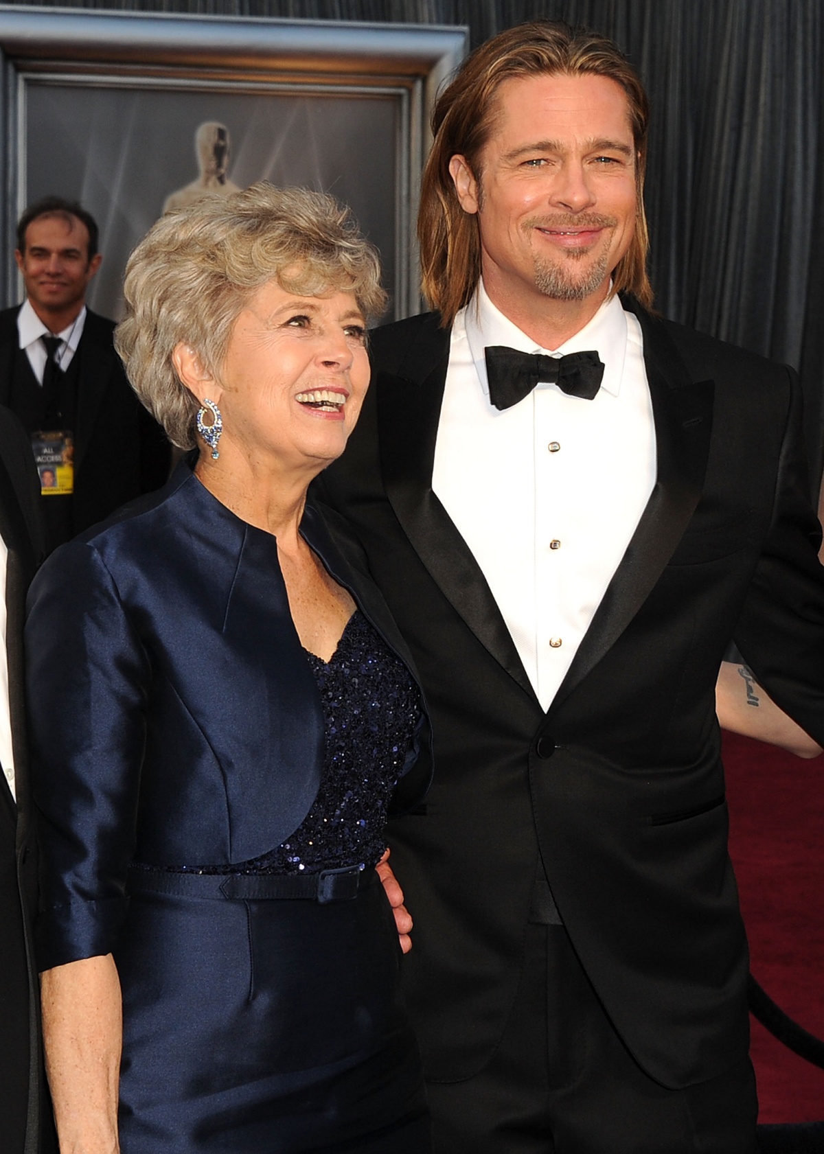 Brad Pitt Spotted on Movie Set Same Day as His Mothers Death