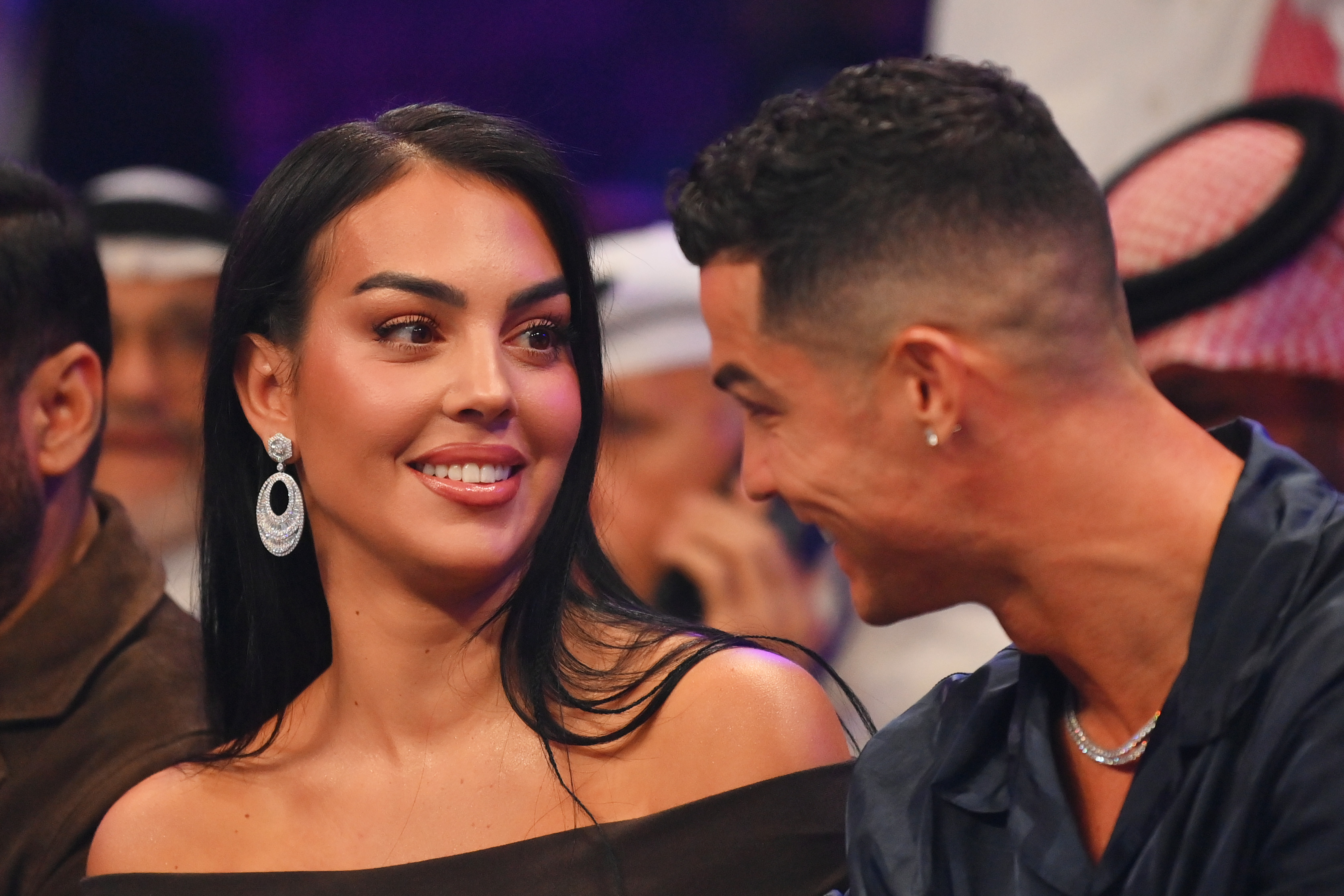 Georgina Rodríguez y Cristiano Ronaldo