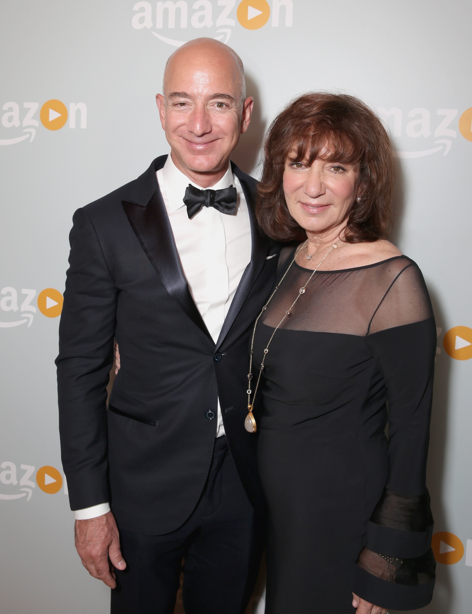 Amazon's Emmy Celebration At Sunset Tower Hotel West Hollywood, Jeff and Jackie Bezos