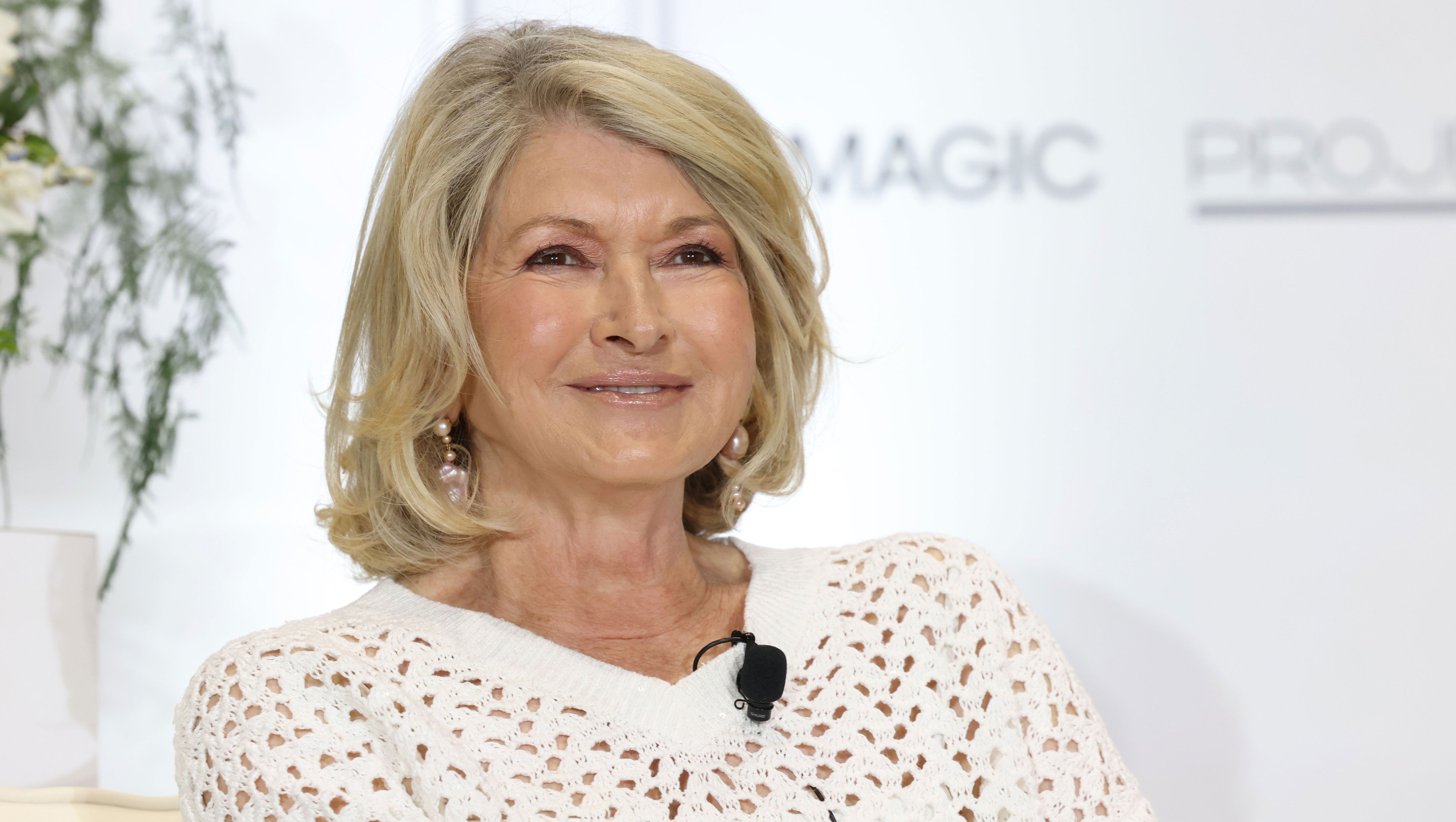 LAS VEGAS, NEVADA - AUGUST 07: Martha Stewart speaks during a keynote conversation at Magic, Project and Sourcing at Magic Las Vegas at the Las Vegas Convention Center on August 07, 2023 in Las Vegas, Nevada. (Photo by Gabe Ginsberg/Getty Images)