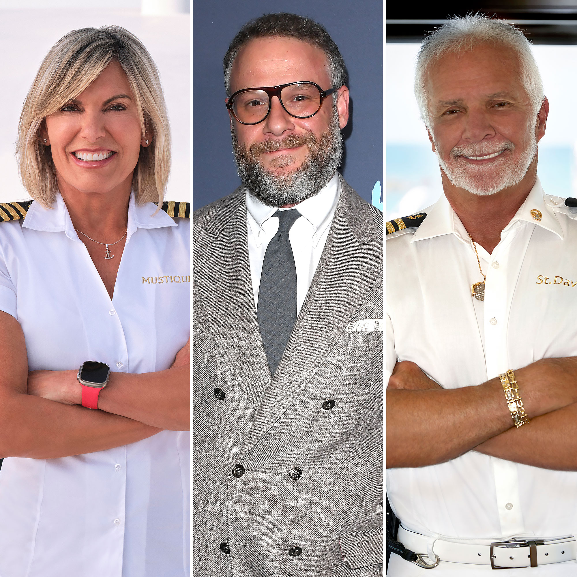 Seth Rogen Dream Bravo Blunt Rotation Involves These Below Deck Captains Captain Sandy Yawn Captain Lee Rosbach