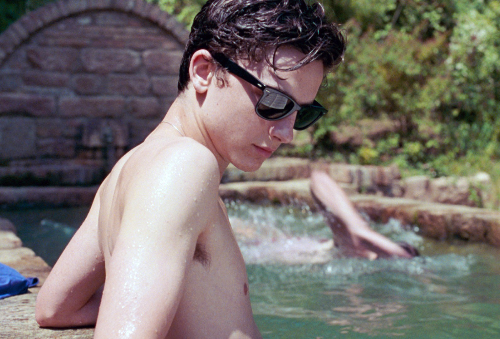 Timothee Chalamet in Call Me by Your Name