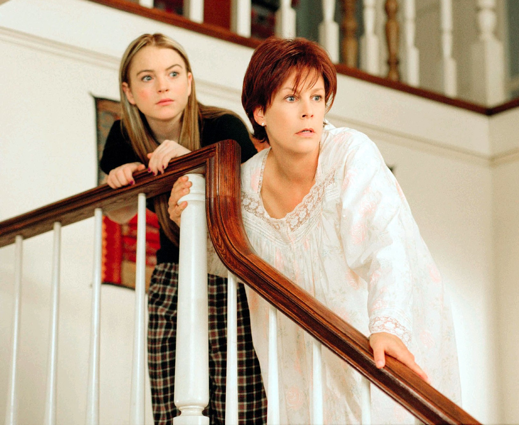 Lindsay Lohan and Jamie Lee Curtis in Freaky Friday