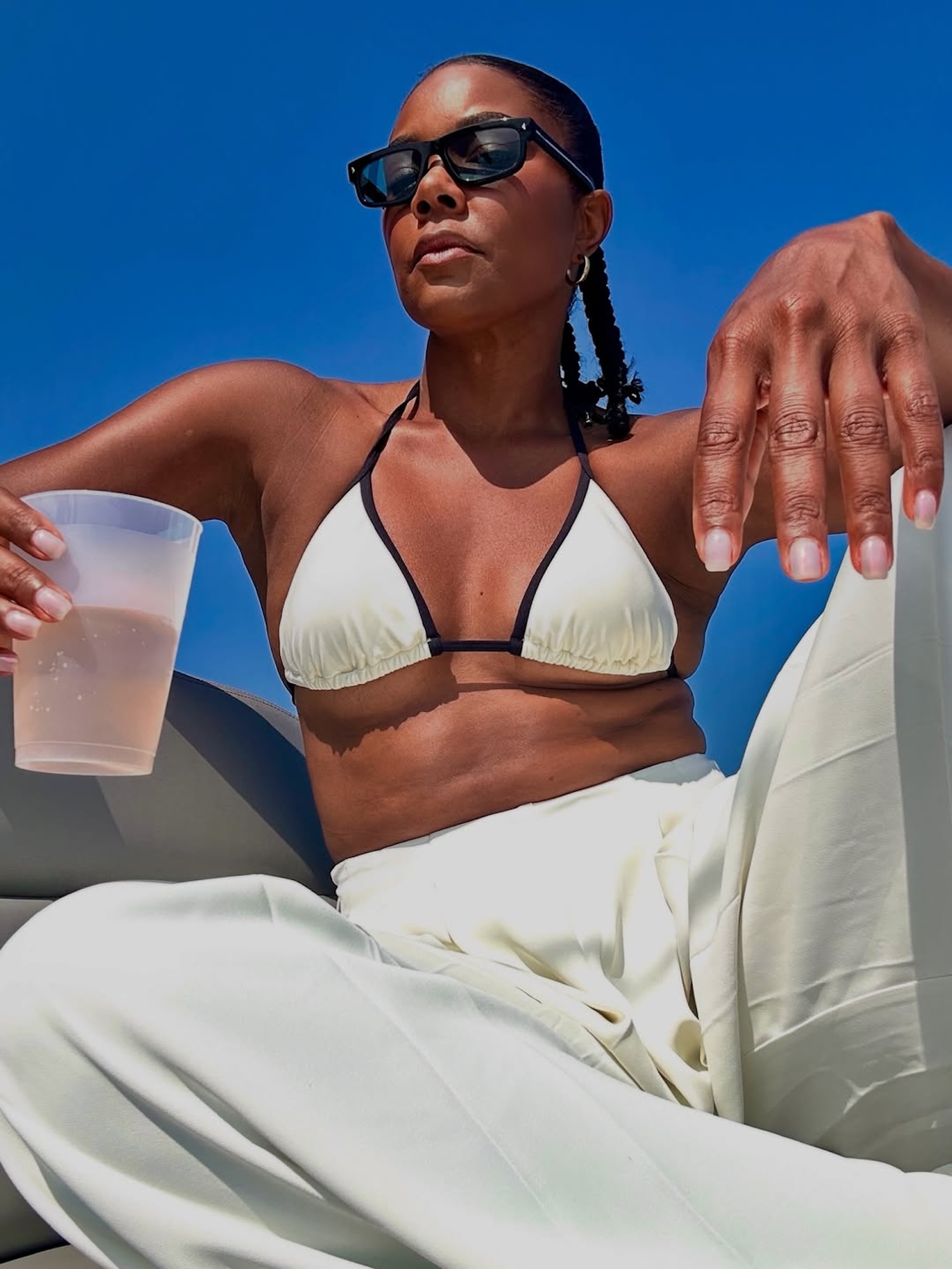 Gabrielle Union Puts Youthful Skin on Display in Bikini-Clad Photos With Husband Dwyane Wade